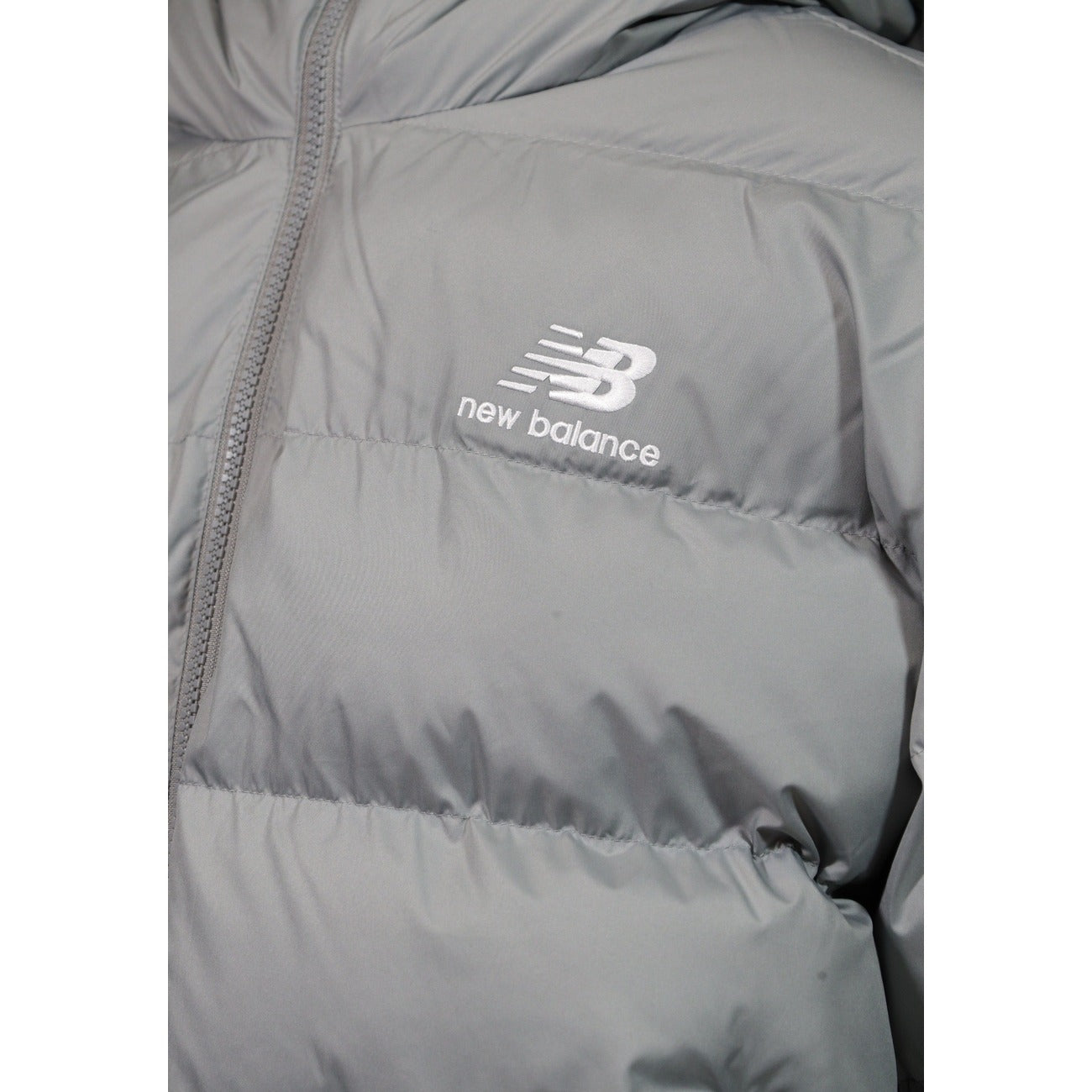 New Balance Men's Grey Hooded Jacket