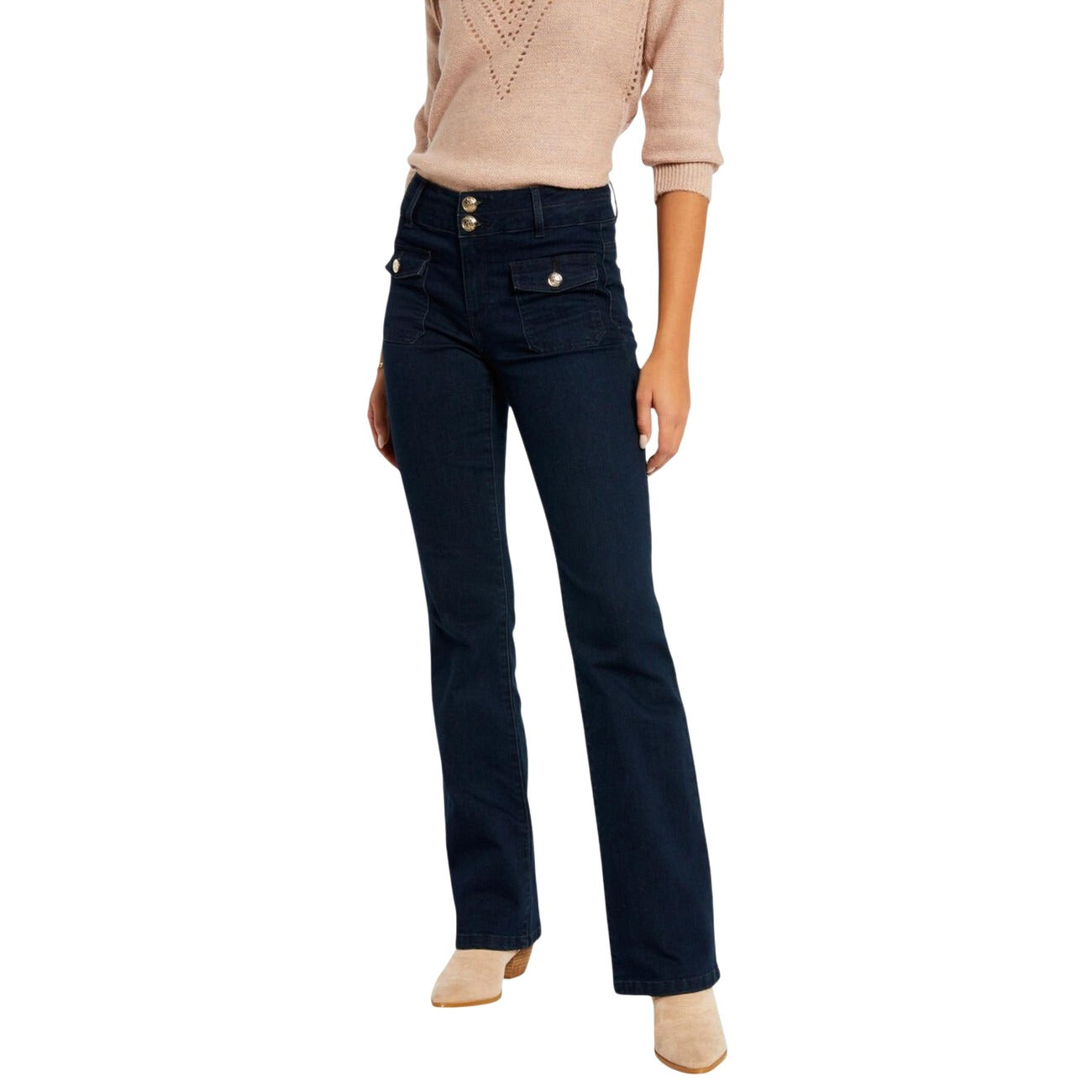 Morgan De Toi women's blue jeans