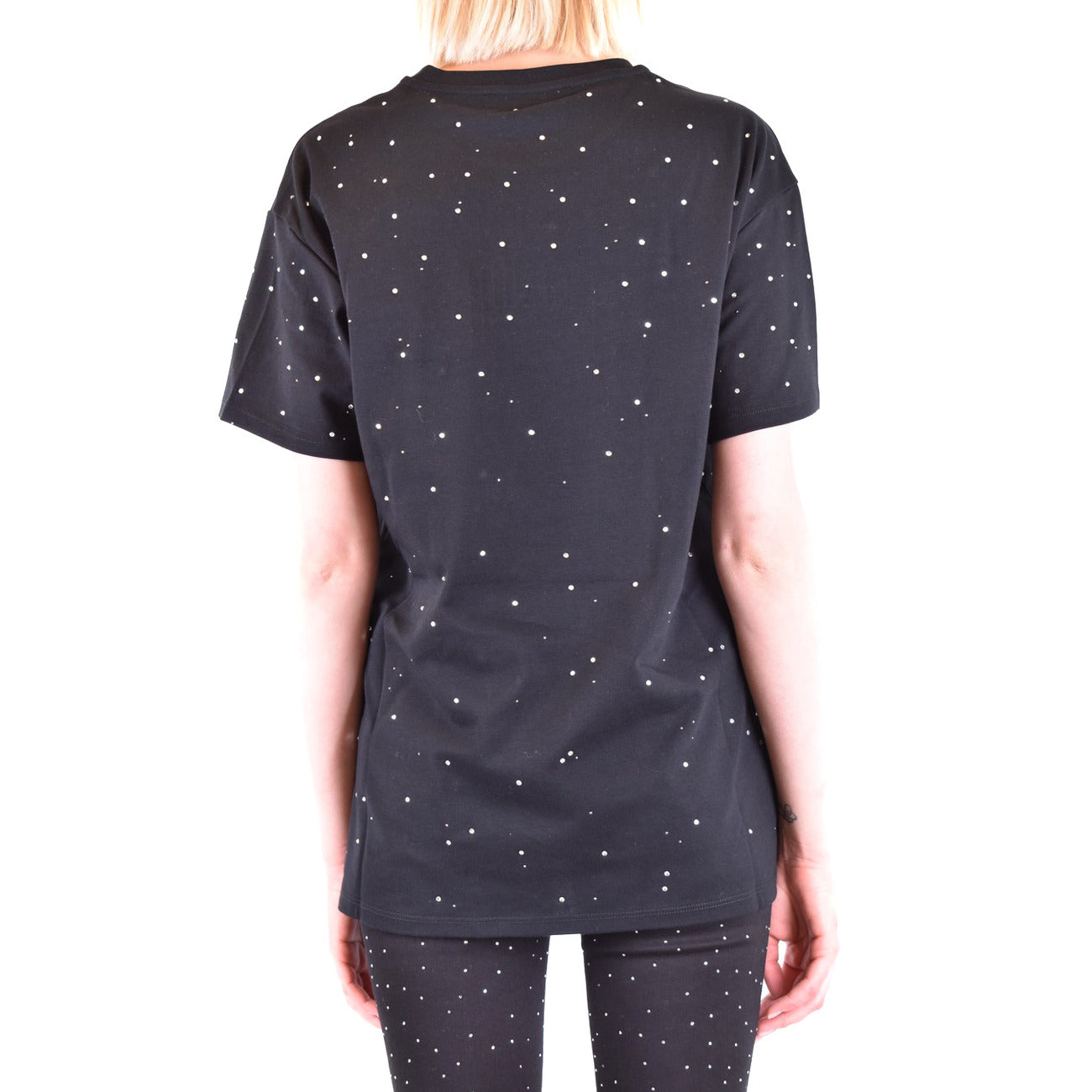 Women's Philipp Plein Printed T-Shirt – Black