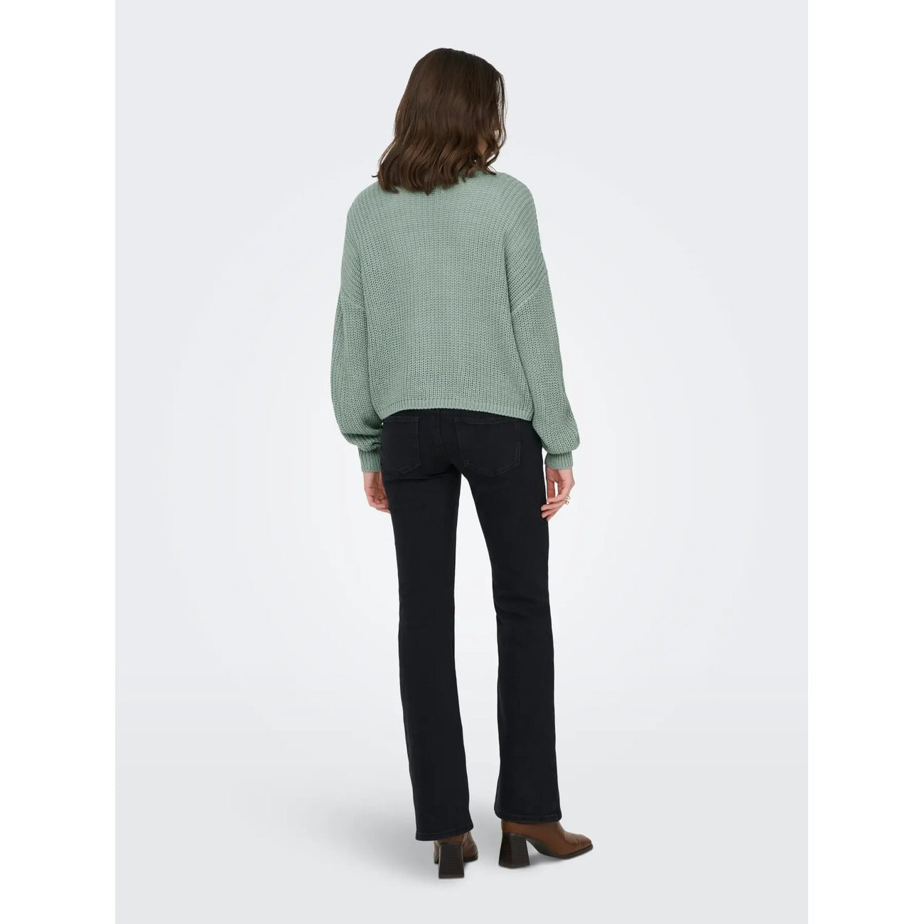 Women's green cardigan Only