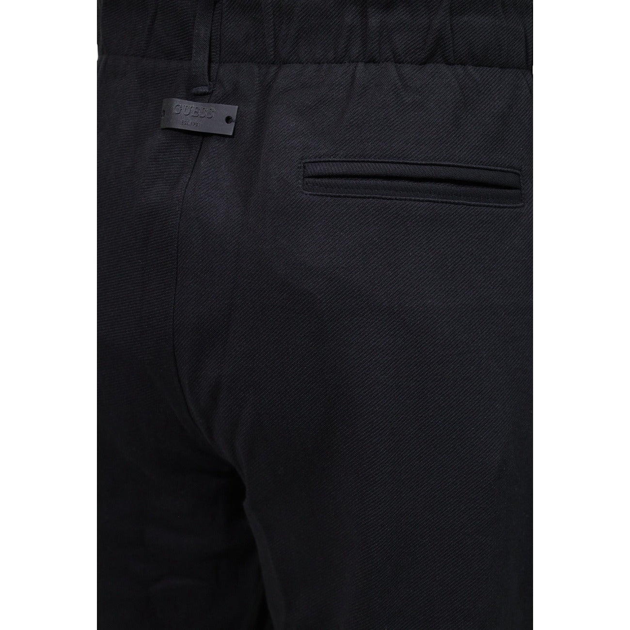 Guess Men's REGULAR LEG DIAGONAL Pants – Black