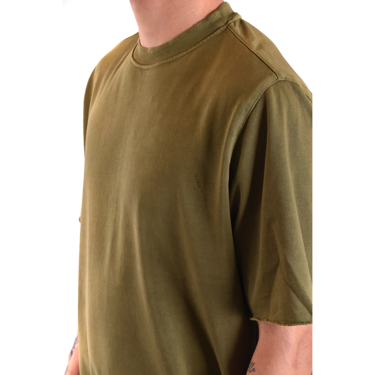 Paolo Pecora Men's Cotton T-Shirt – Green