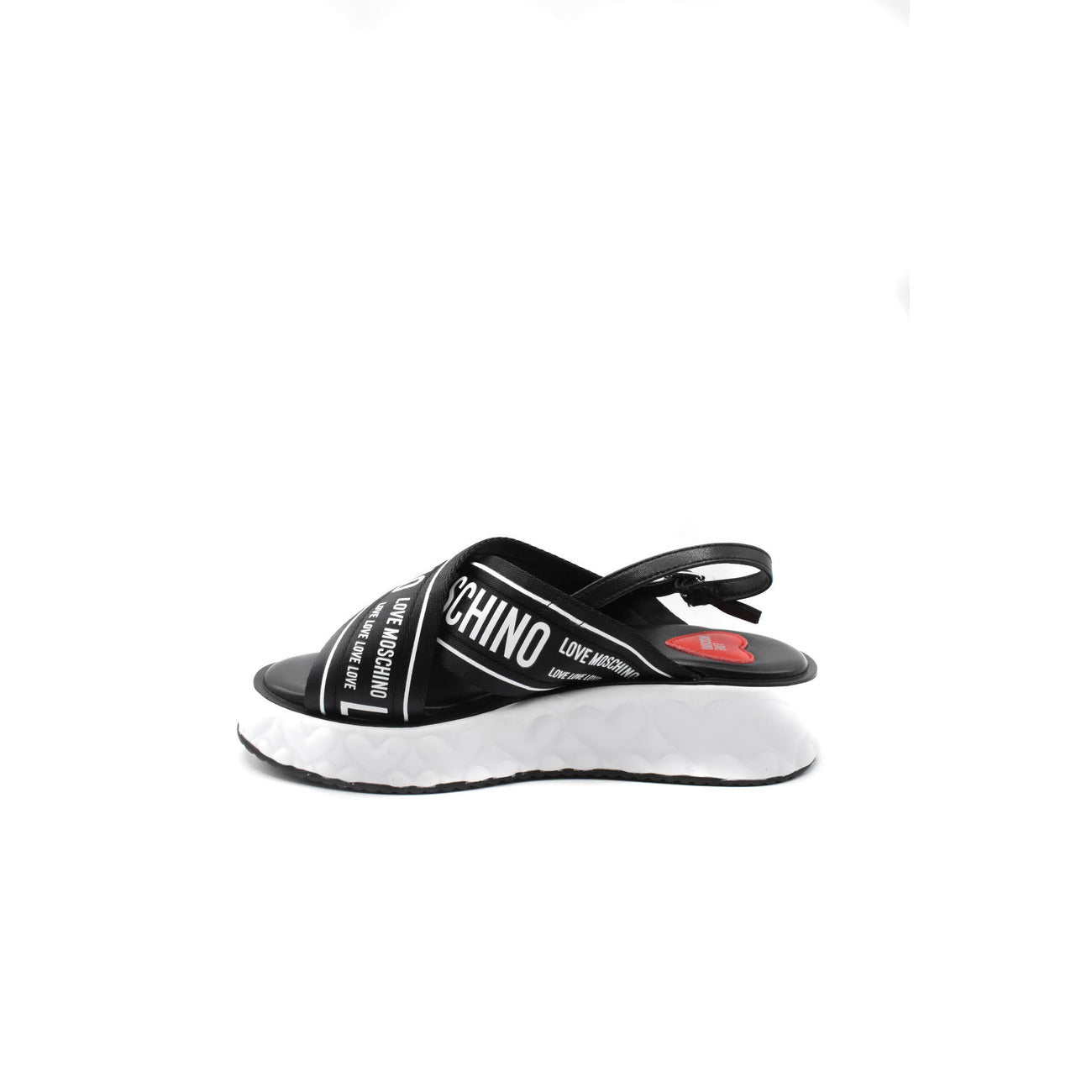 Sandales femme noires Love Moschino
