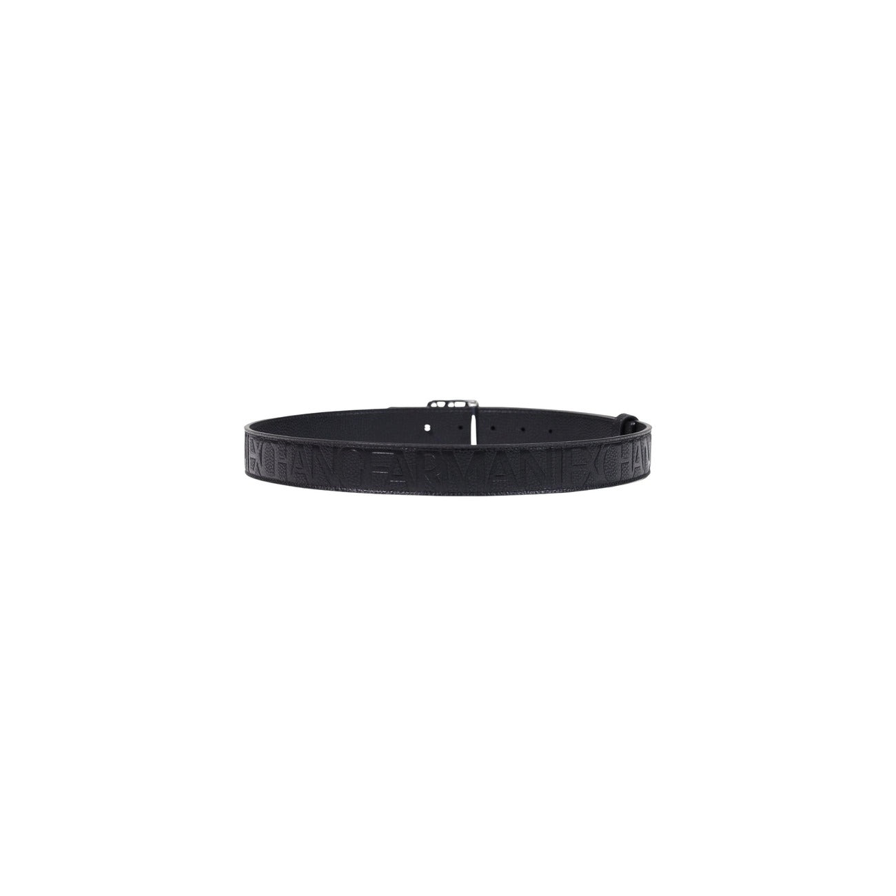 Women's black Armani Exchange belt