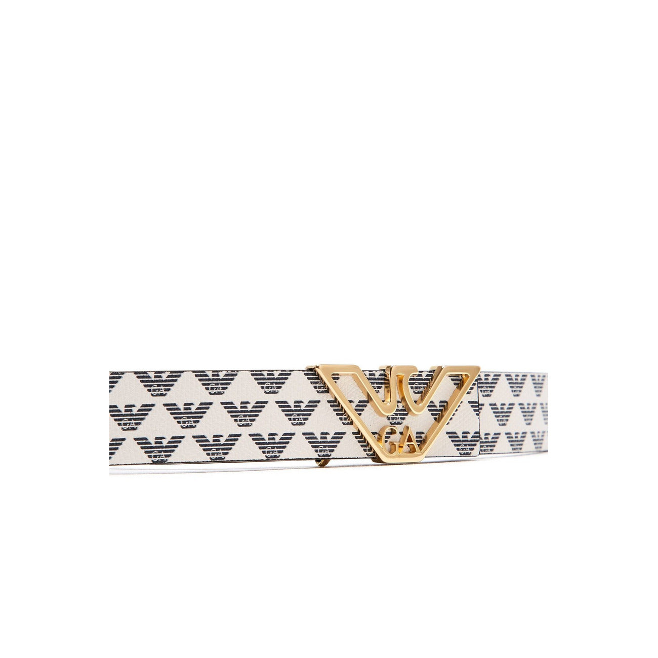 Ceinture femme blanche Emporio Armani