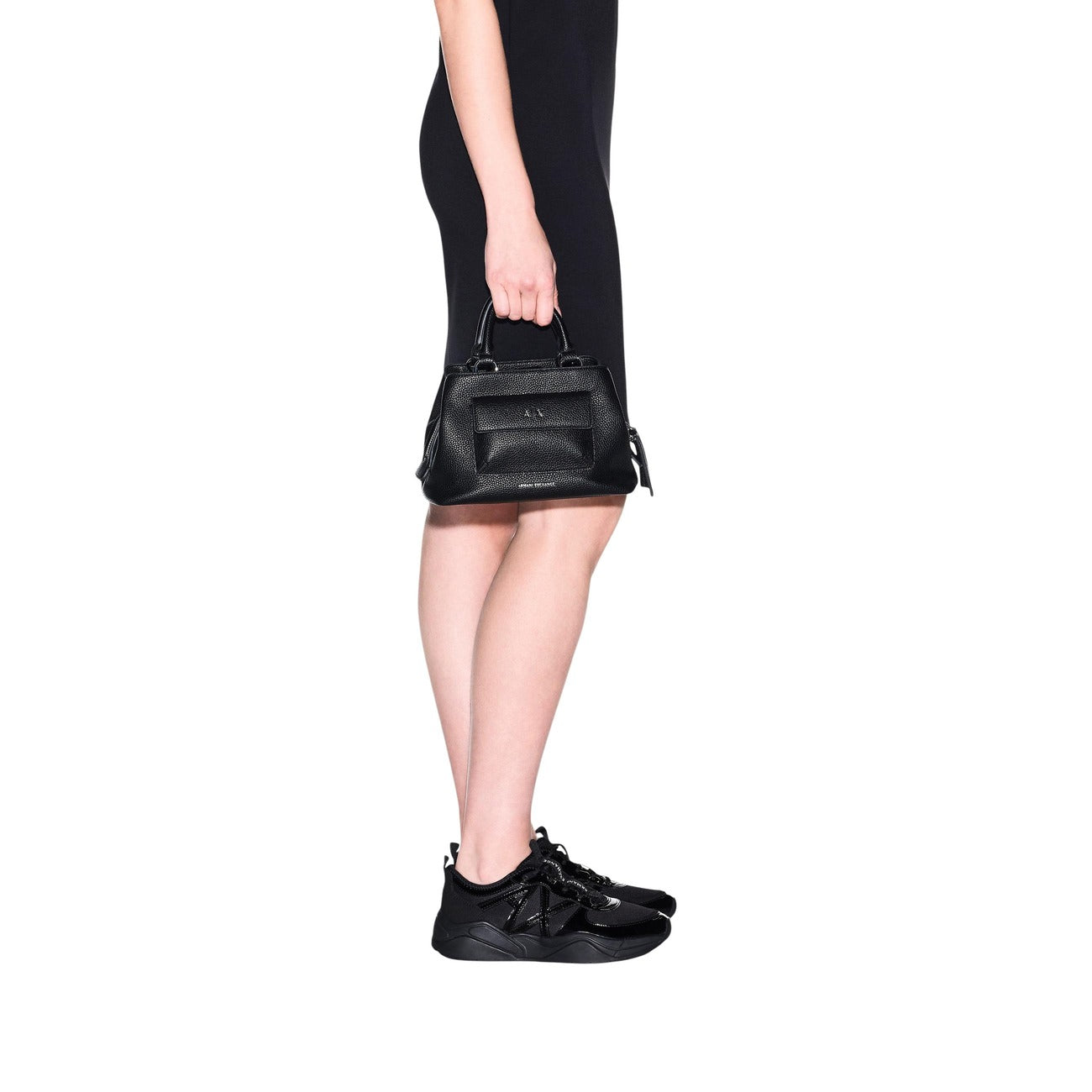 Armani Exchange women's black handbag
