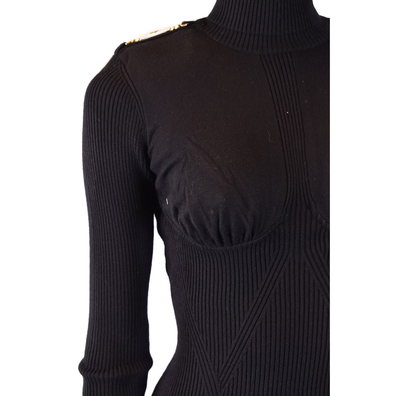 Elisabetta Franchi Women's High-Neck Dress - Black