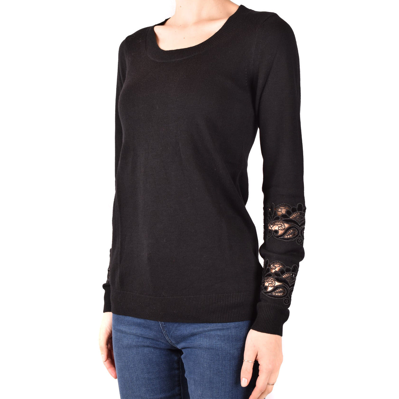 Women's Michael Kors Cashmere Blend Sweater - Black