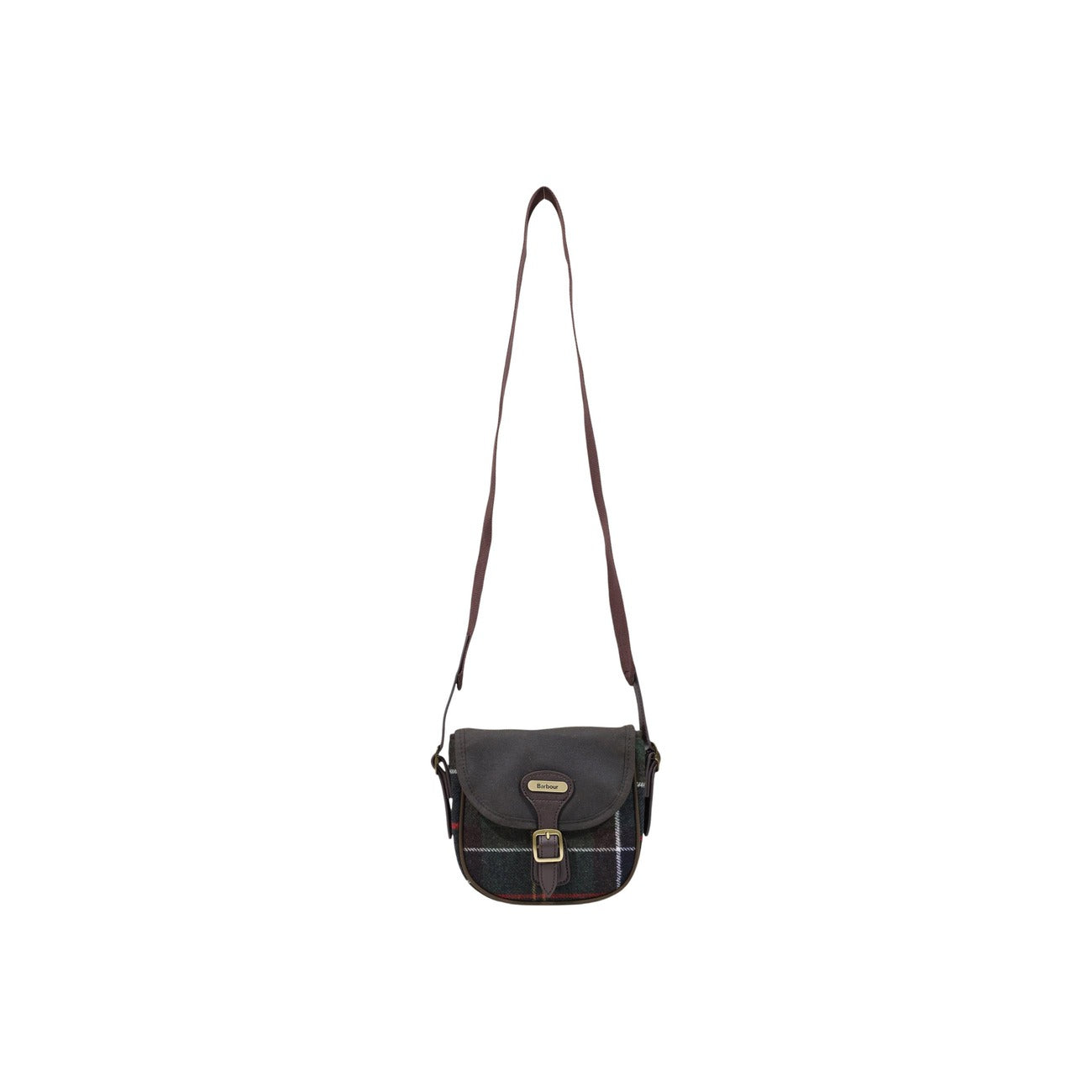 Sac Bandoulière Barbour Whitley Tartan Mini Femme – Vert