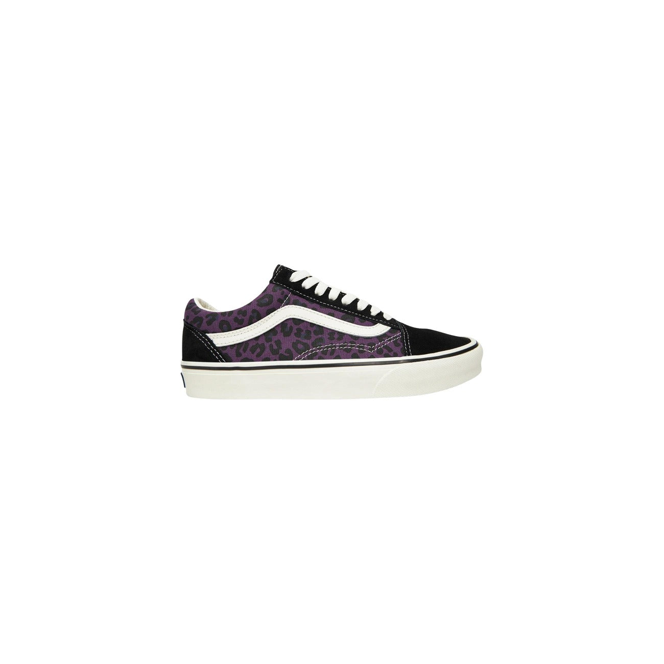 Men's Vans Sneakers – OLD SKOOL LEOPARD/PURPLE – Black