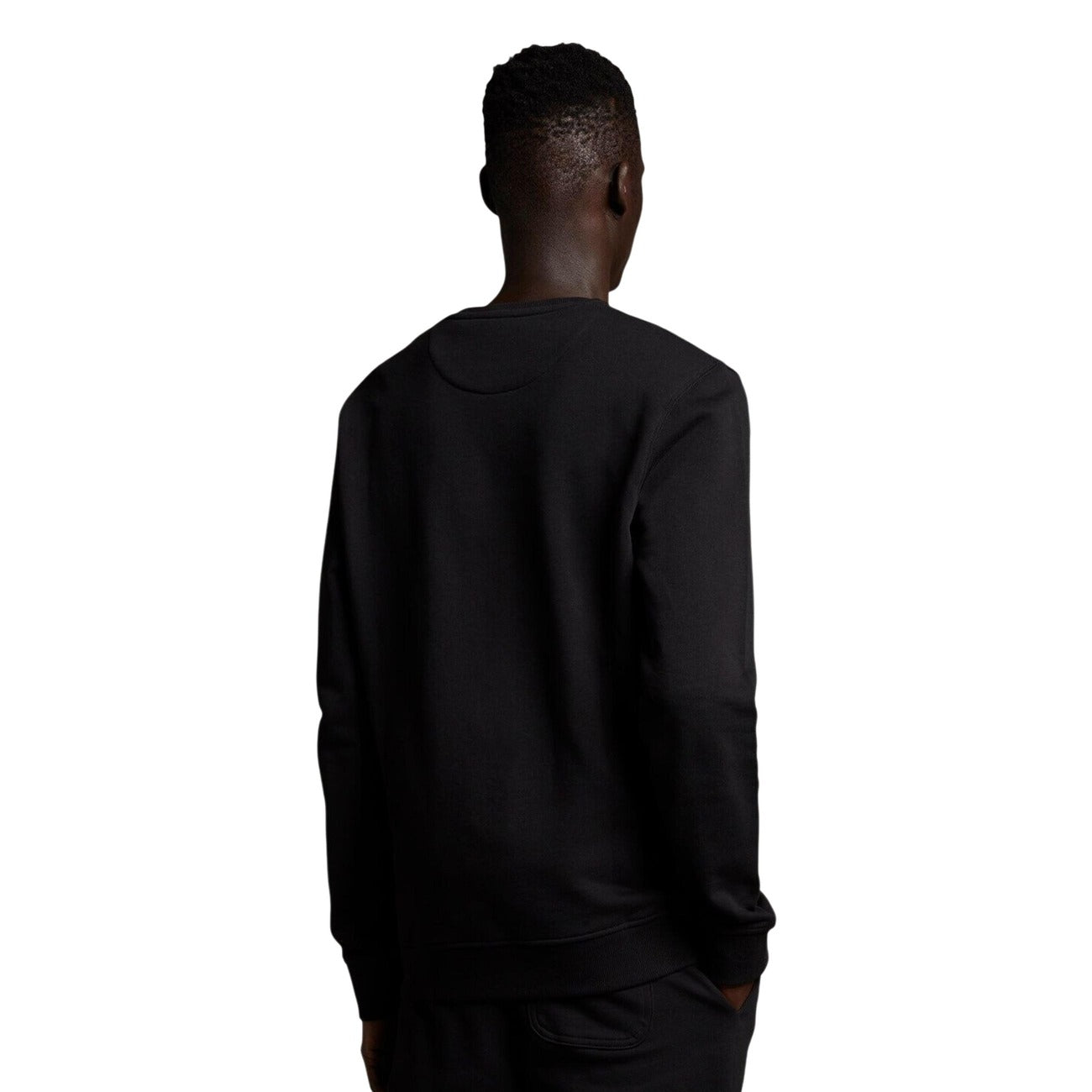 Men's black Lyle & Scott sweatshirt