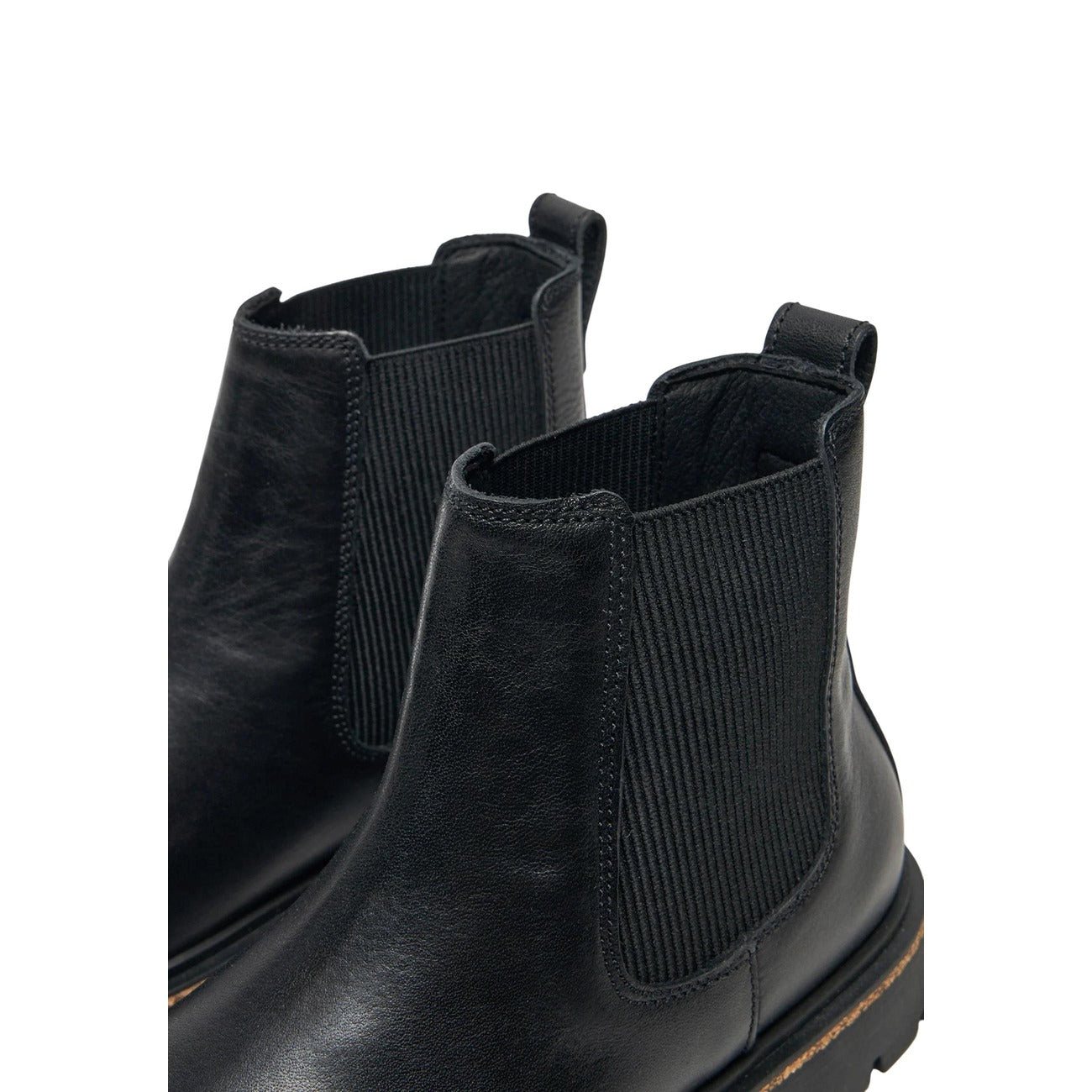 Birkenstock women's black leather boots