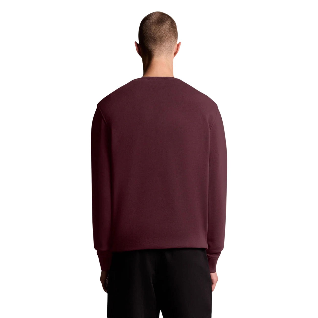 Men's burgundy sweatshirt Lyle & Scott