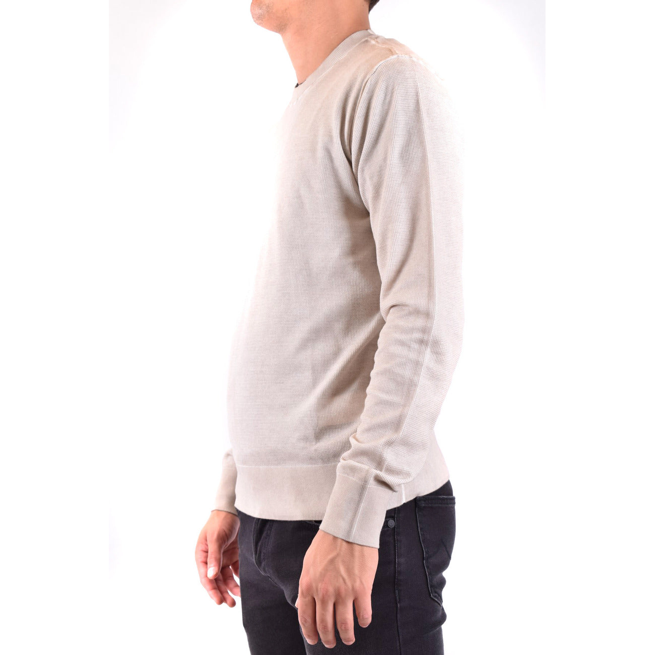 Paolo Pecora Men's Cotton Sweater – White