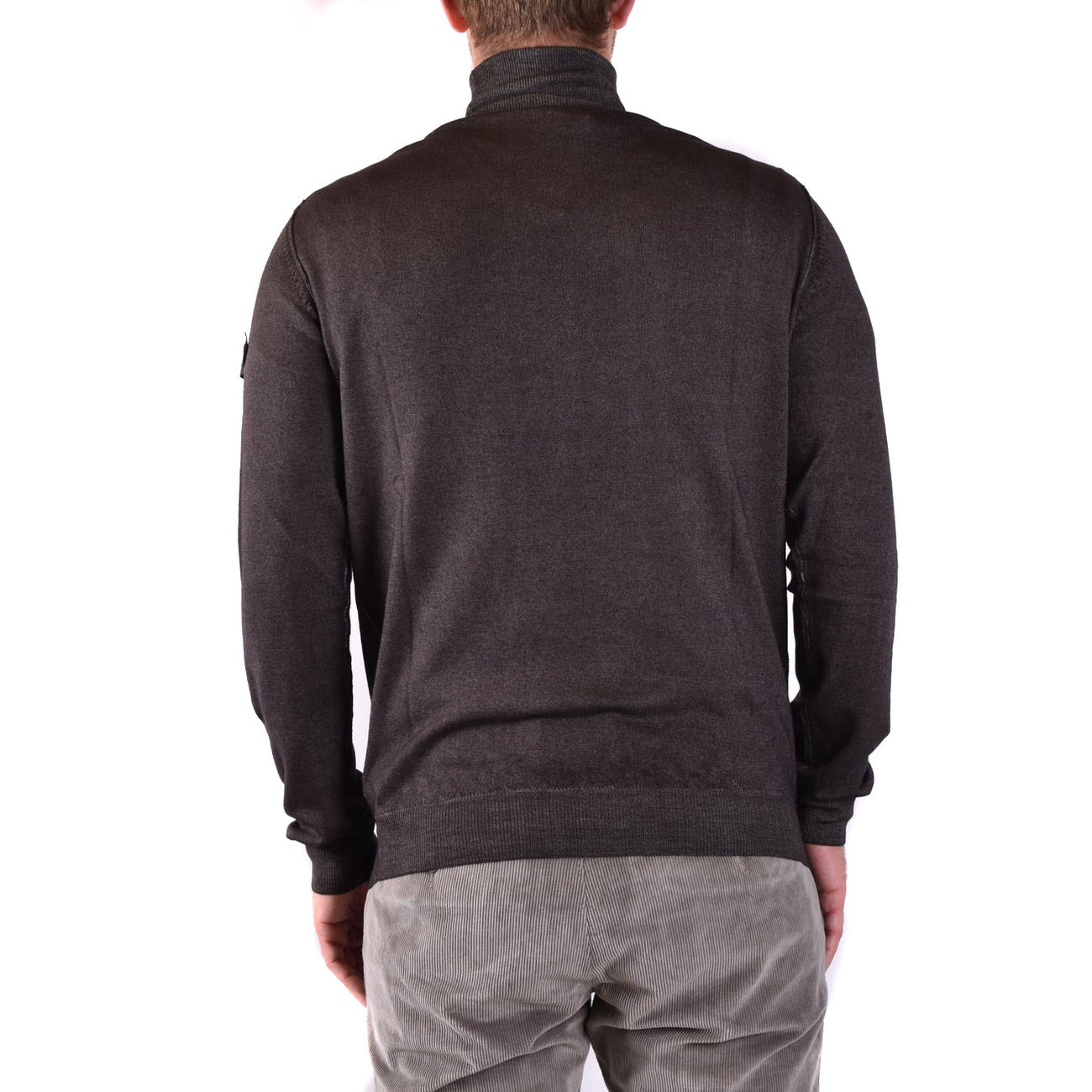 Peuterey men's high-neck wool sweater – Blue