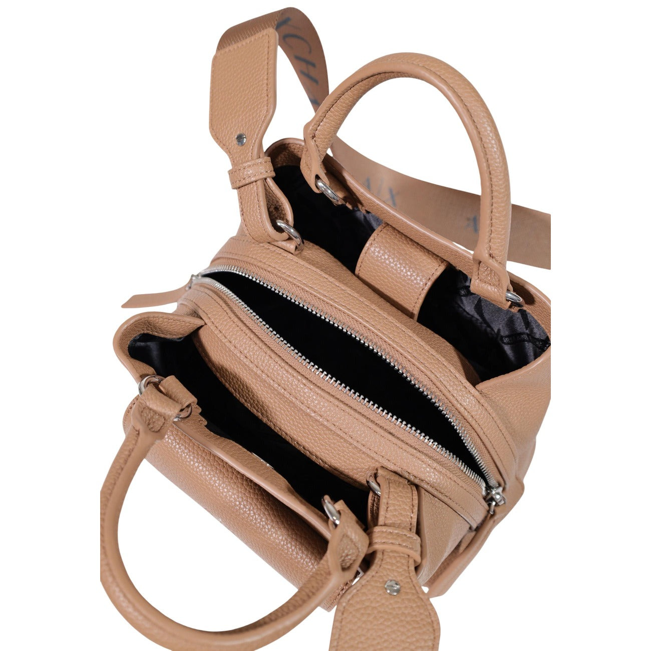 Women's beige Armani Exchange handbag