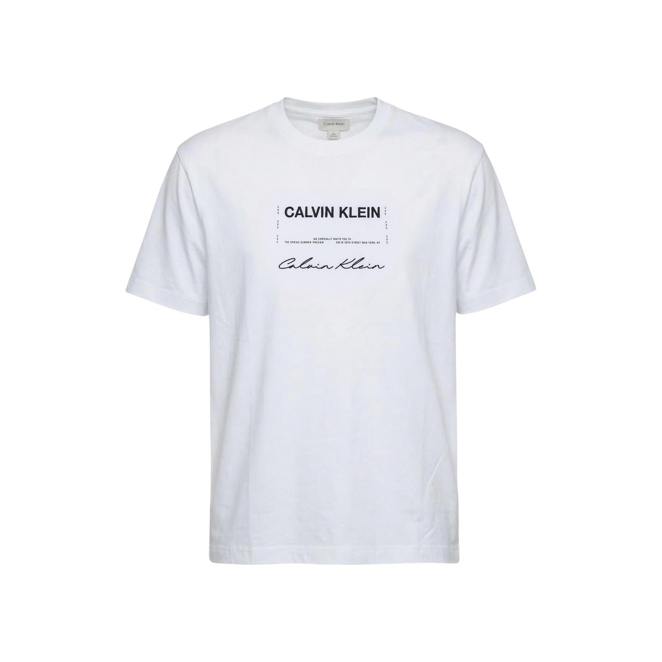 Men's Calvin Klein Jeans printed T-shirt – White