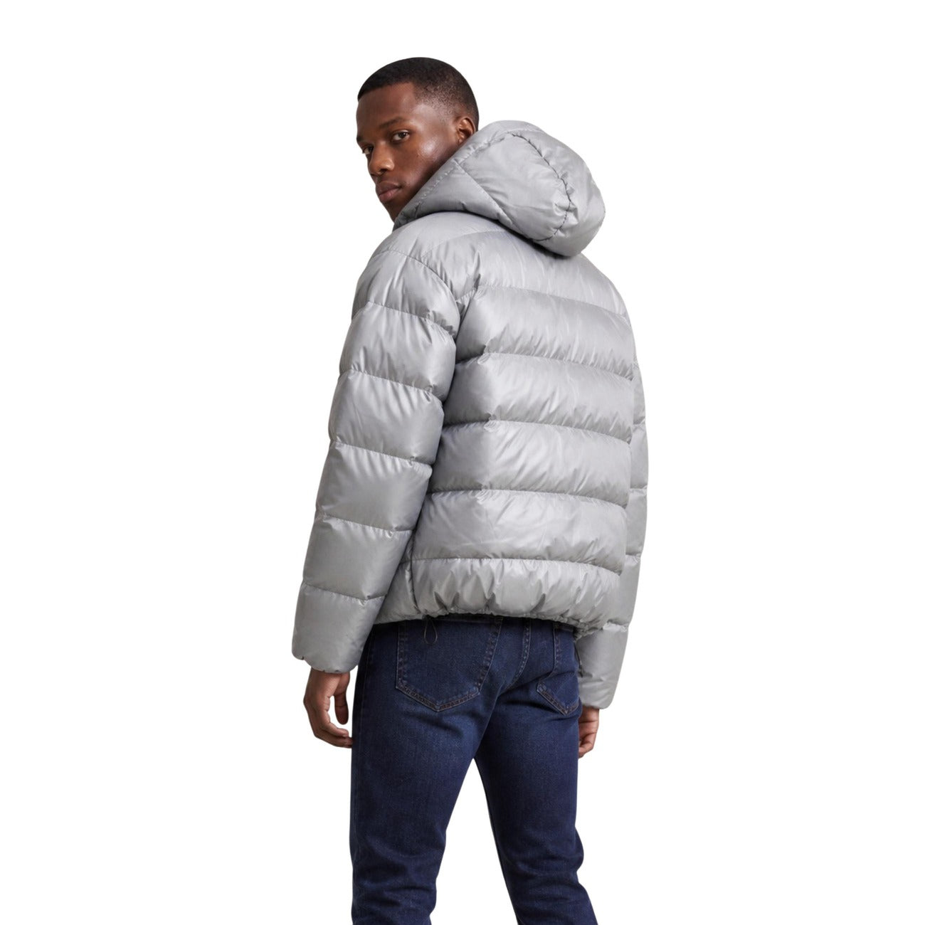 New Balance Men's Grey Hooded Jacket