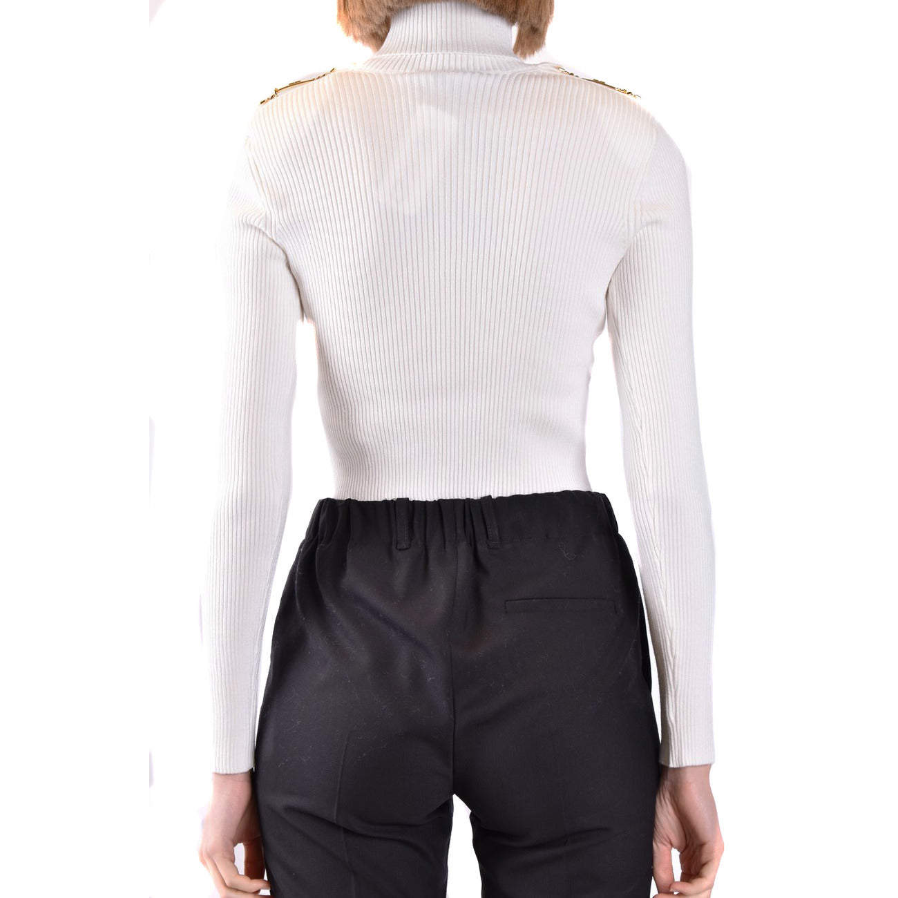 Women's high-neck jumper Elisabetta Franchi – White