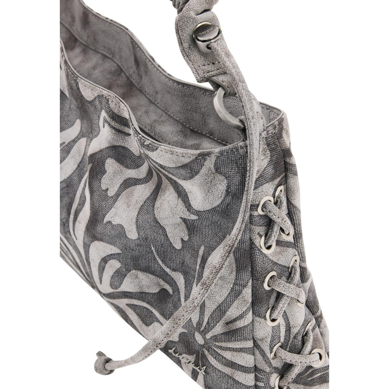 Sac à main femme Desigual floral – Gris