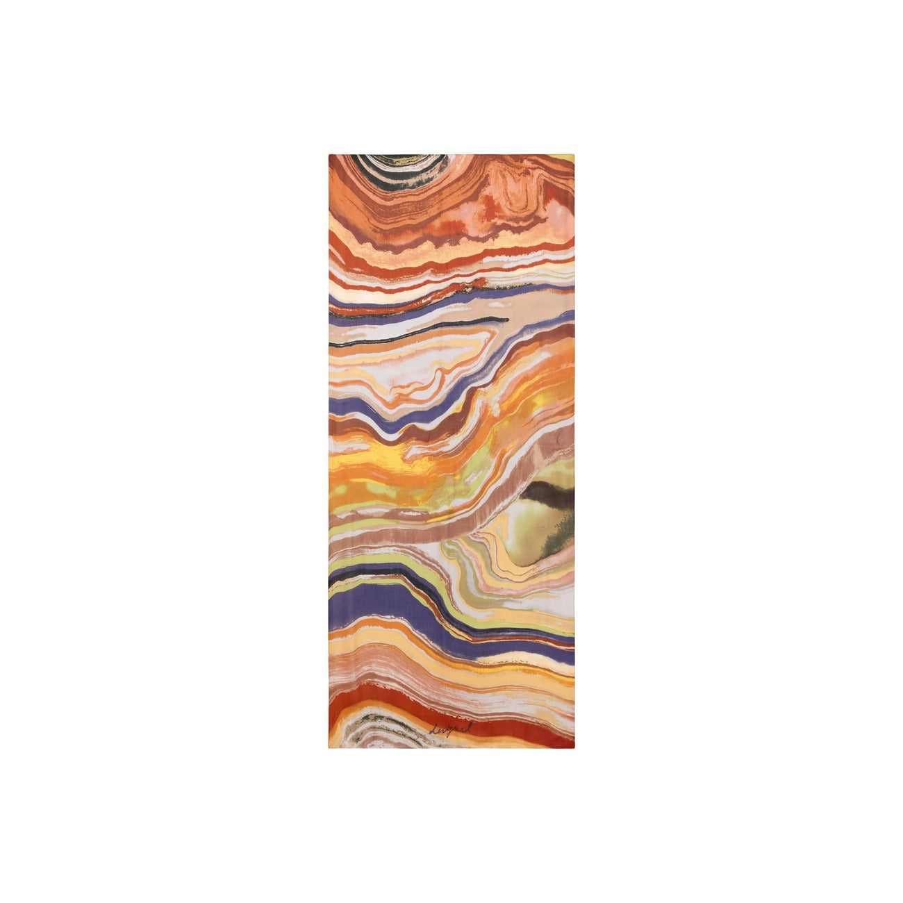 Desigual women's viscose scarf - Orange