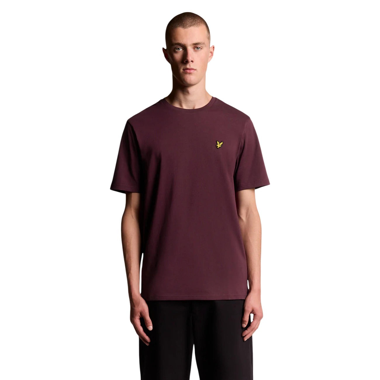 Lyle & Scott Men's Cotton T-Shirt – Burgundy