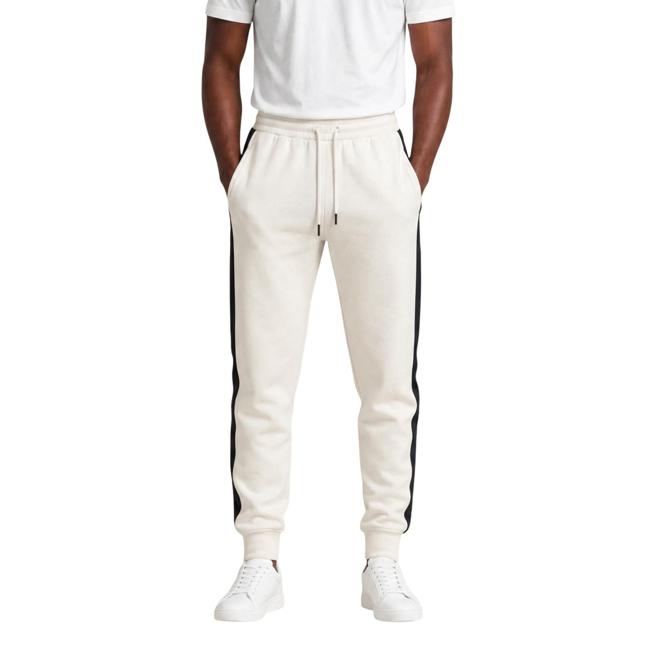 Men's white Armani Exchange trousers