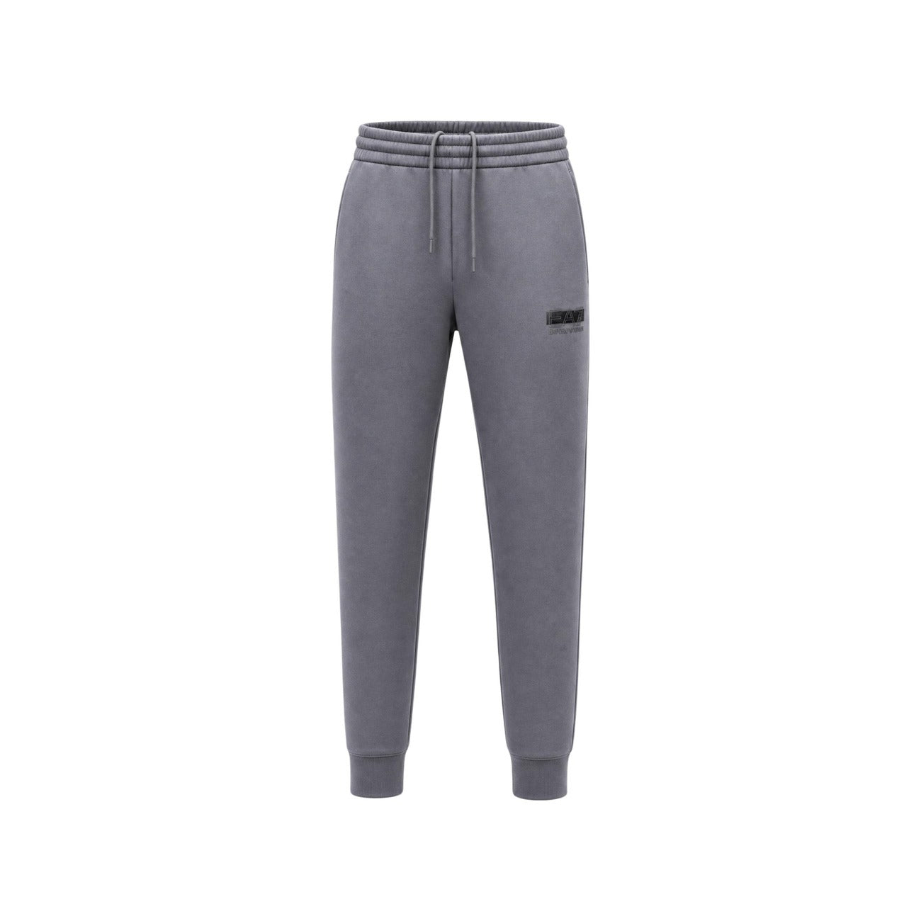 EA7 Men's Grey Hooded Tracksuit