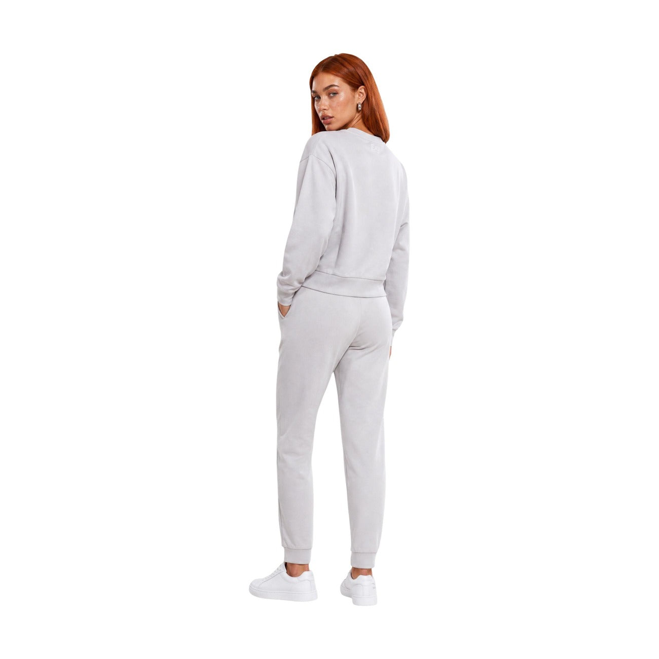 EA7 women's grey tracksuit