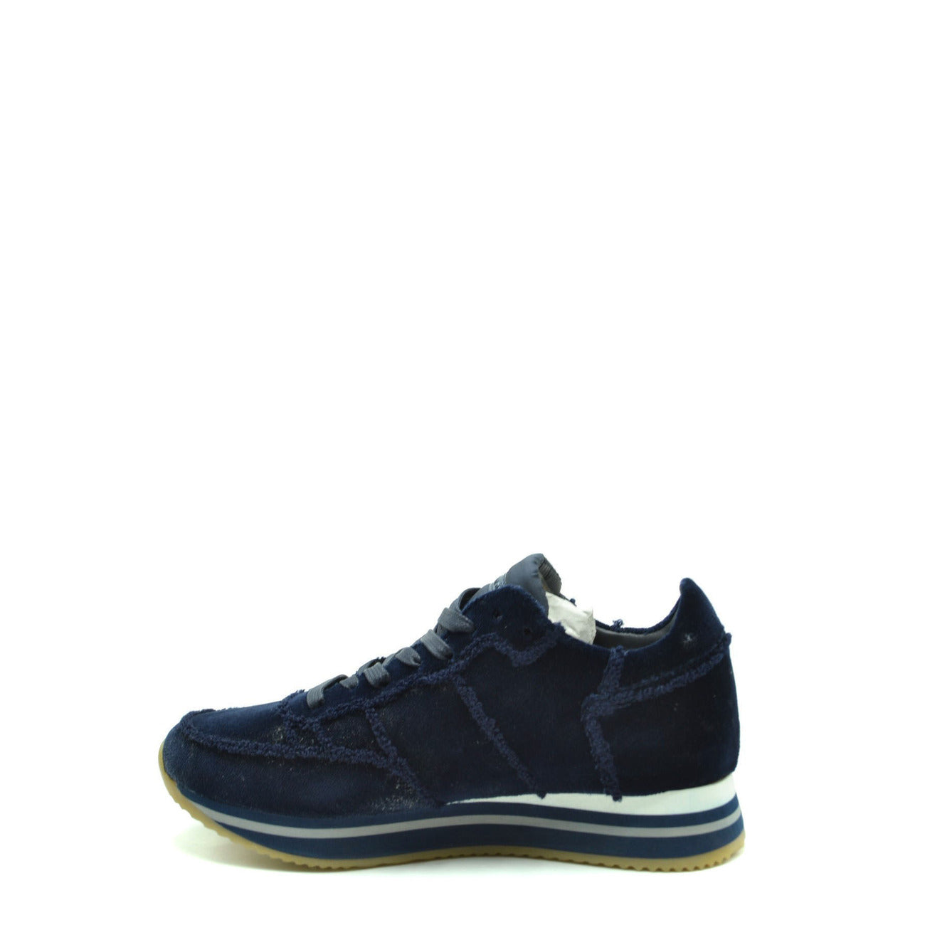 Women's Philippe Model sneakers with suede effect – Blue