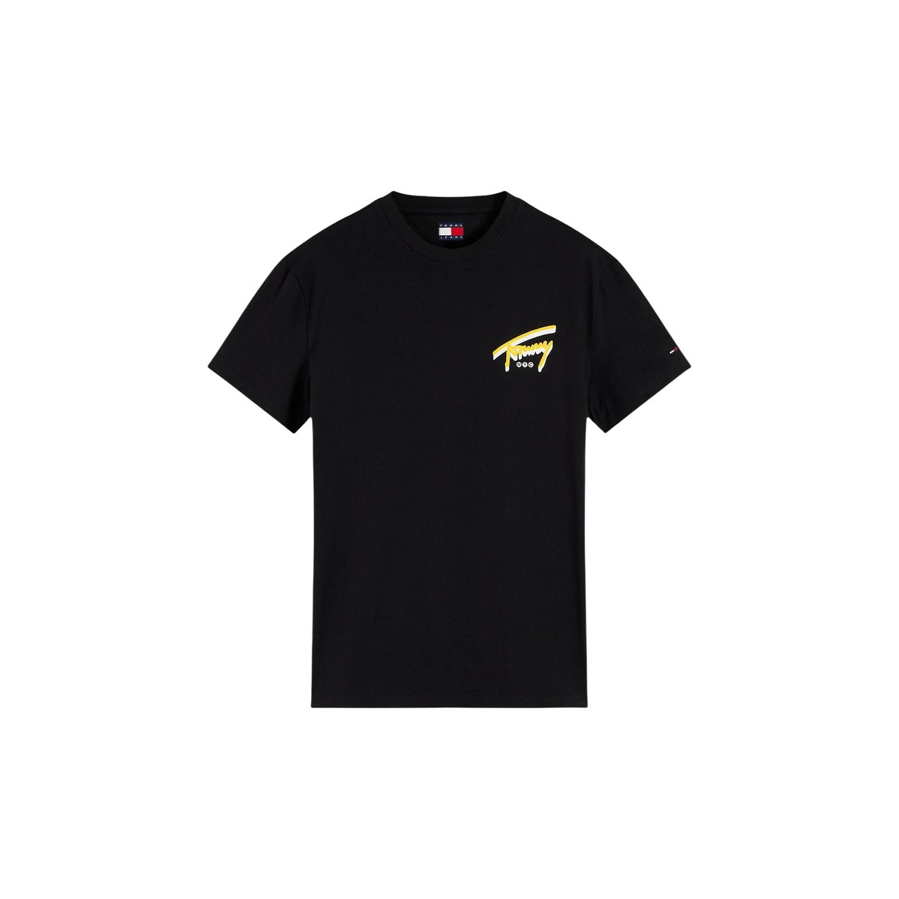Men's black Tommy Hilfiger Jeans print T-shirt
