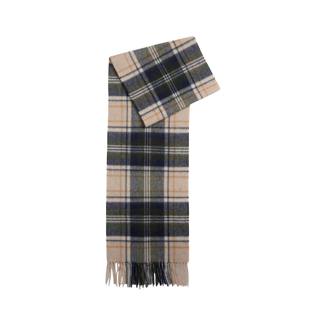 Barbour Men's Wool & Cashmere Scarf – Beige