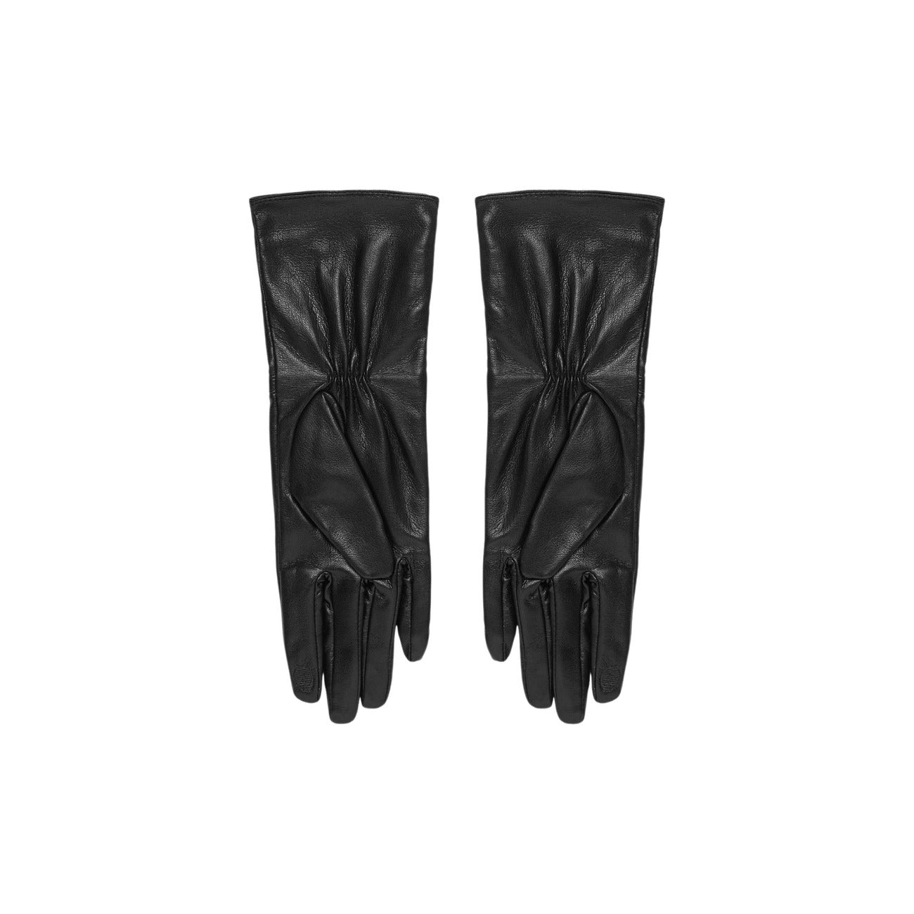 Liu Jo women's suede-effect gloves – Black
