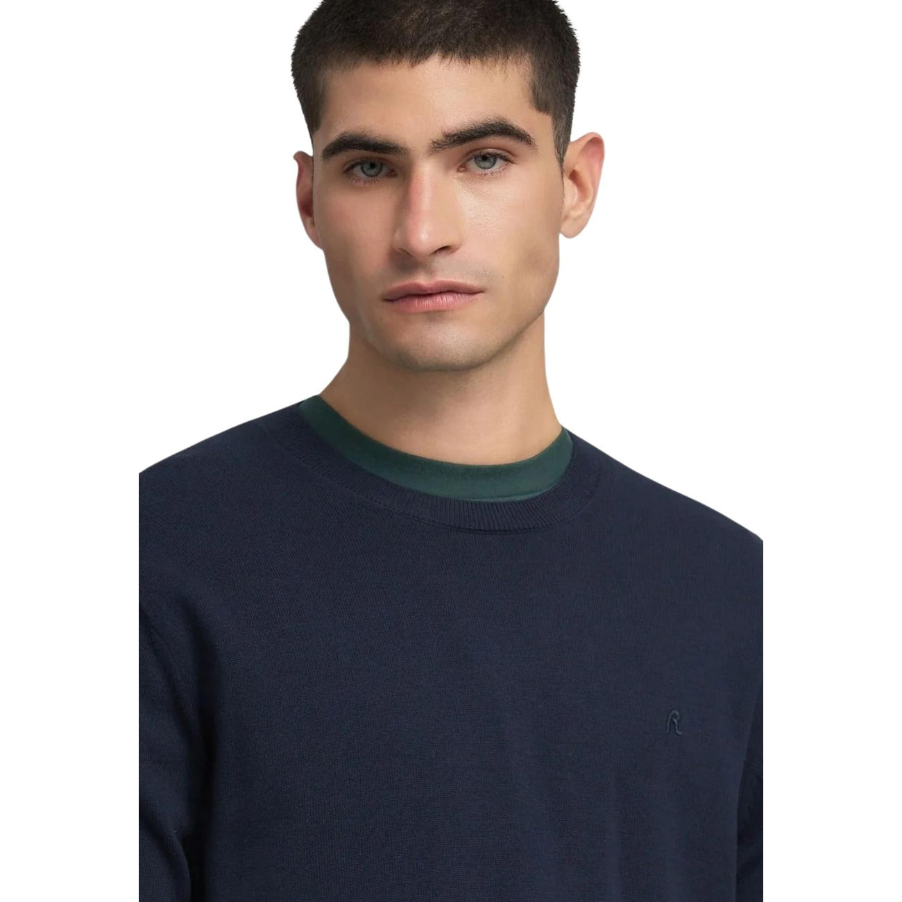 Pull homme Replay en coton – Bleu