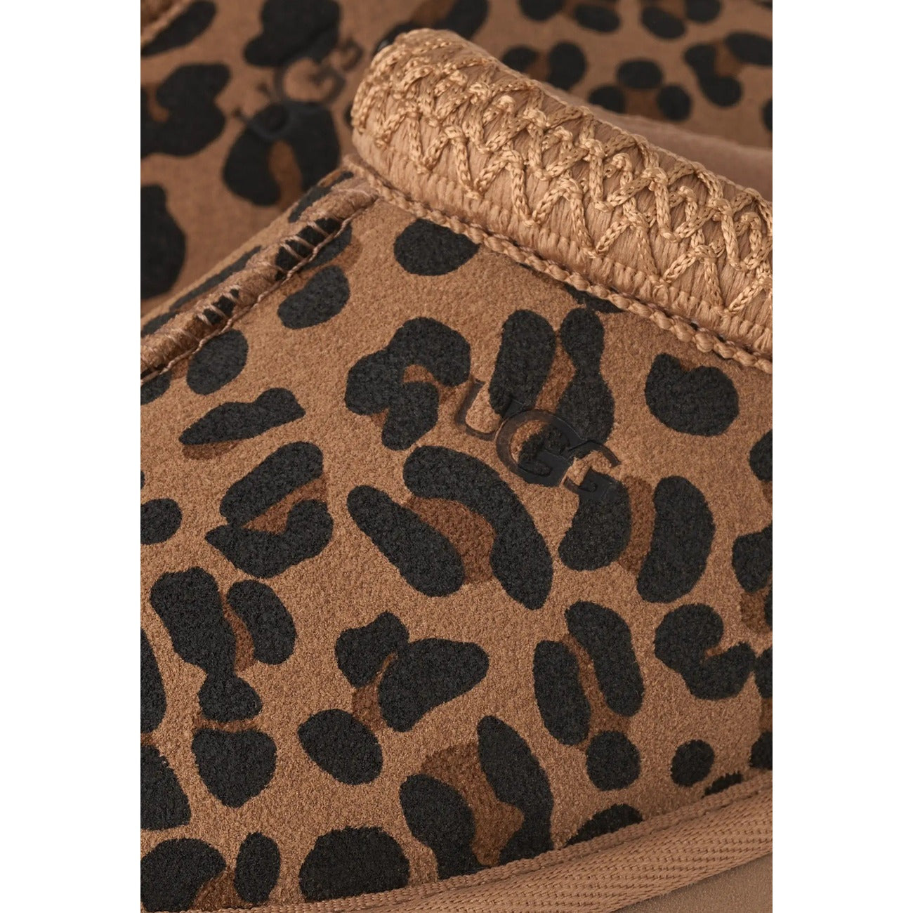 Men's UGG Leather Boots – Leopard Brown