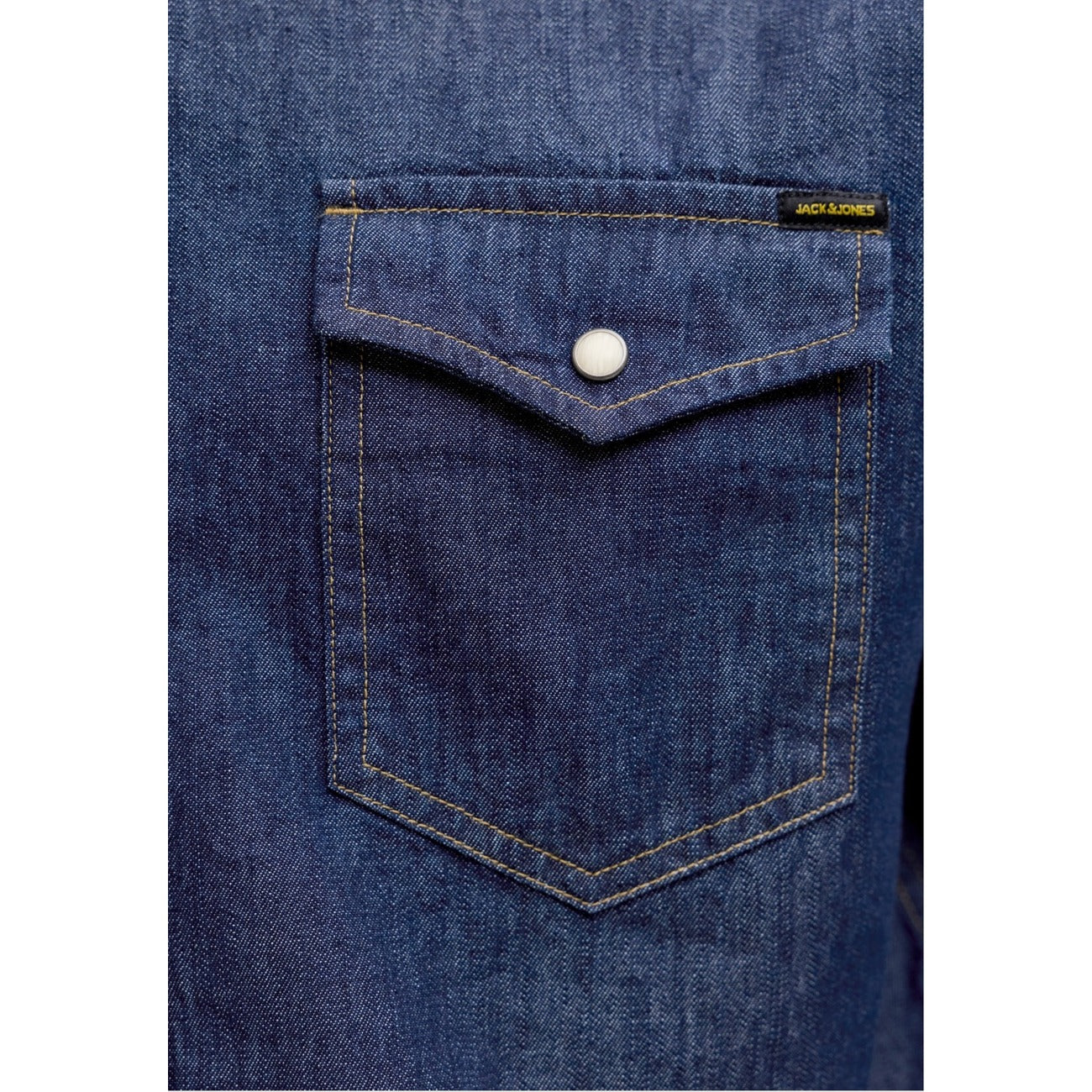 Chemise homme bleue en jean Jack & Jones