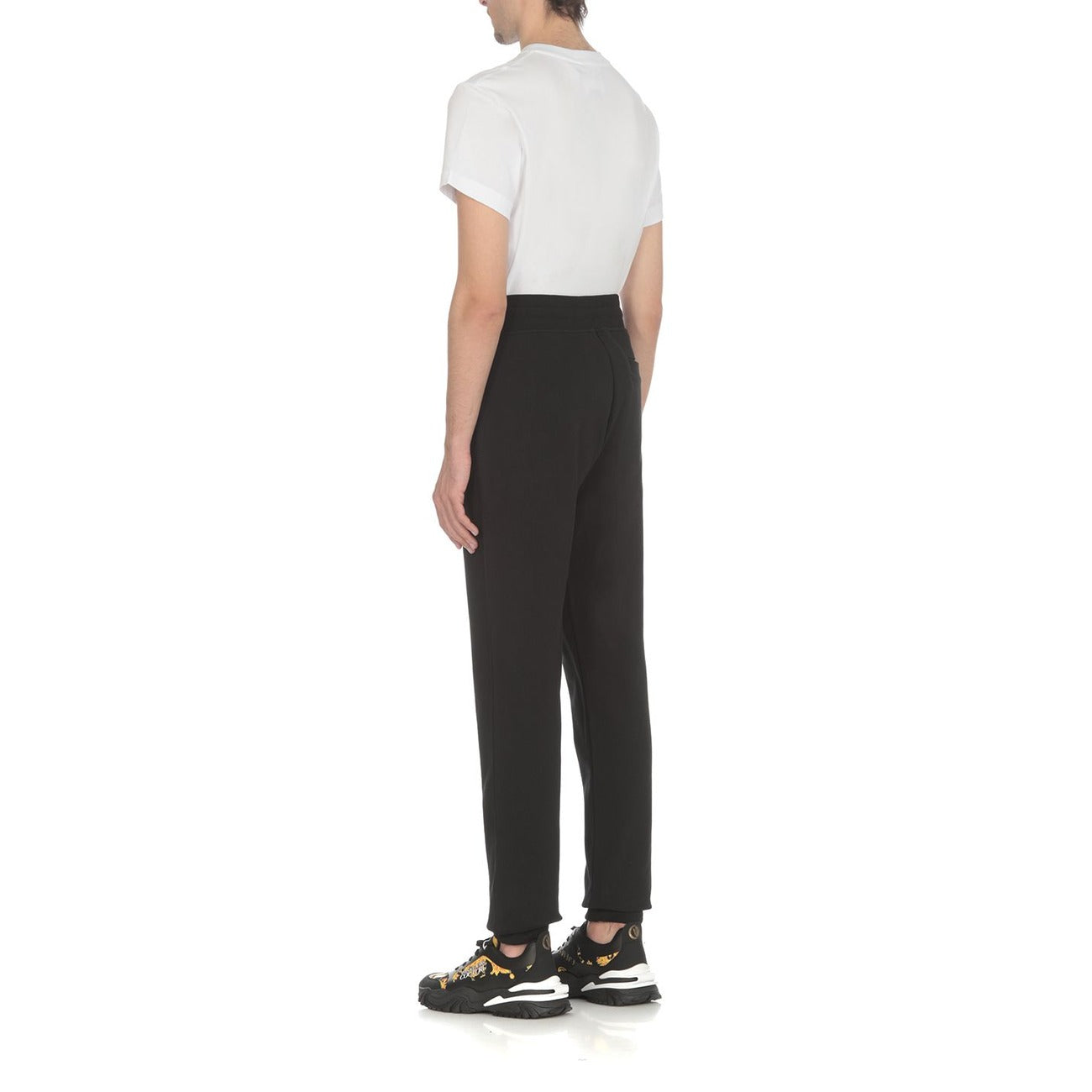 Men's Versace Jeans Couture Printed Trousers – Black