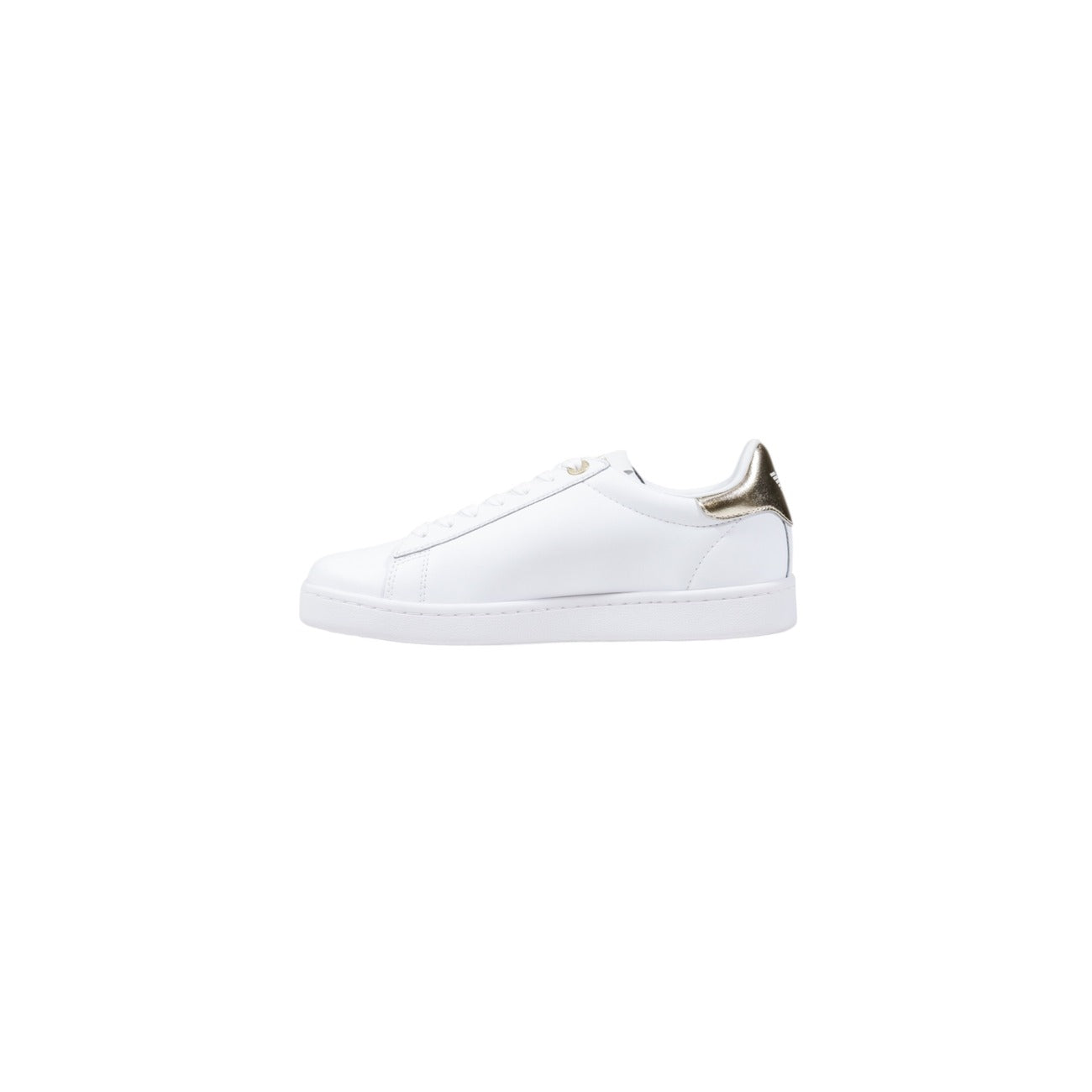 EA7 – Women's Gold Leather Sneakers