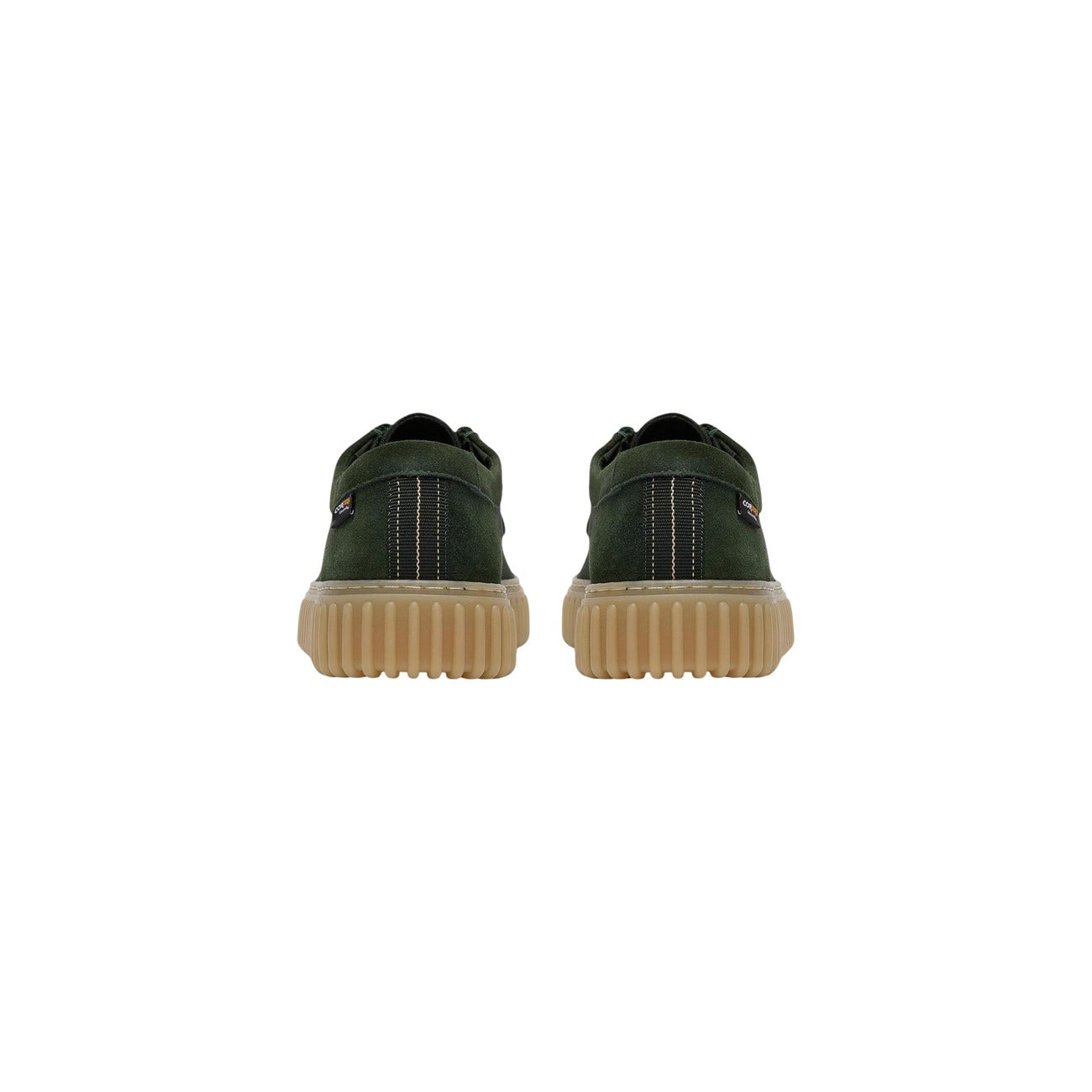 Chaussures basses homme Clarks à lacets – Vert