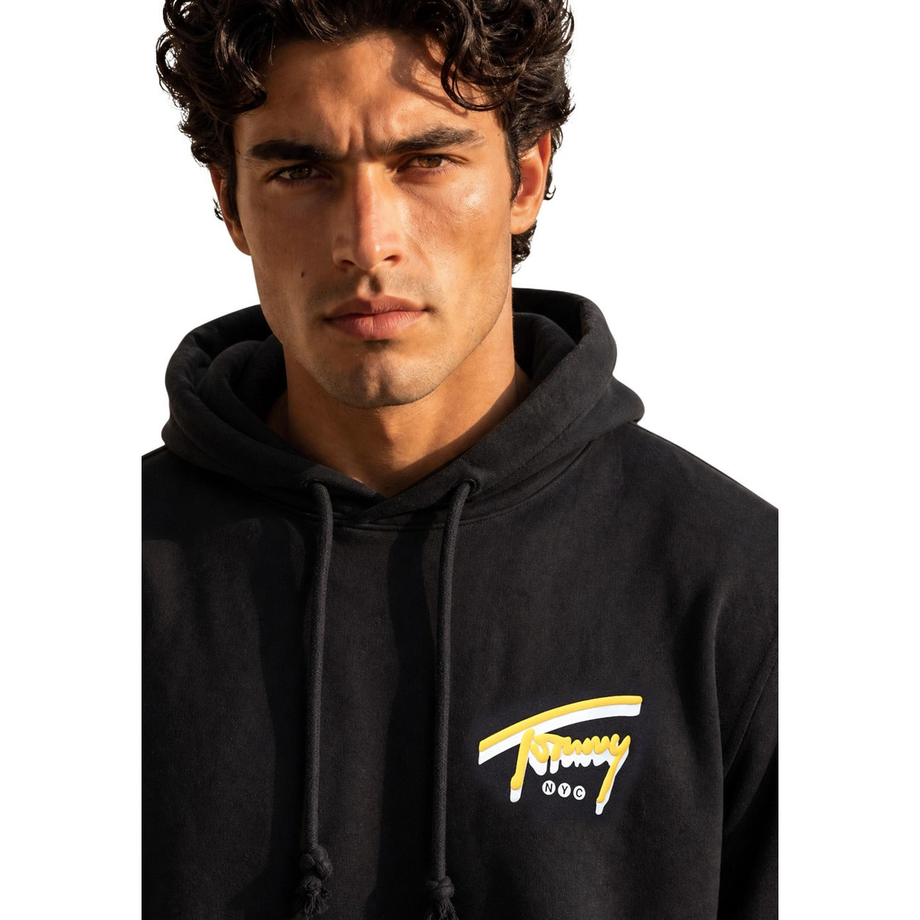 Men's black Tommy Hilfiger Jeans hoodie