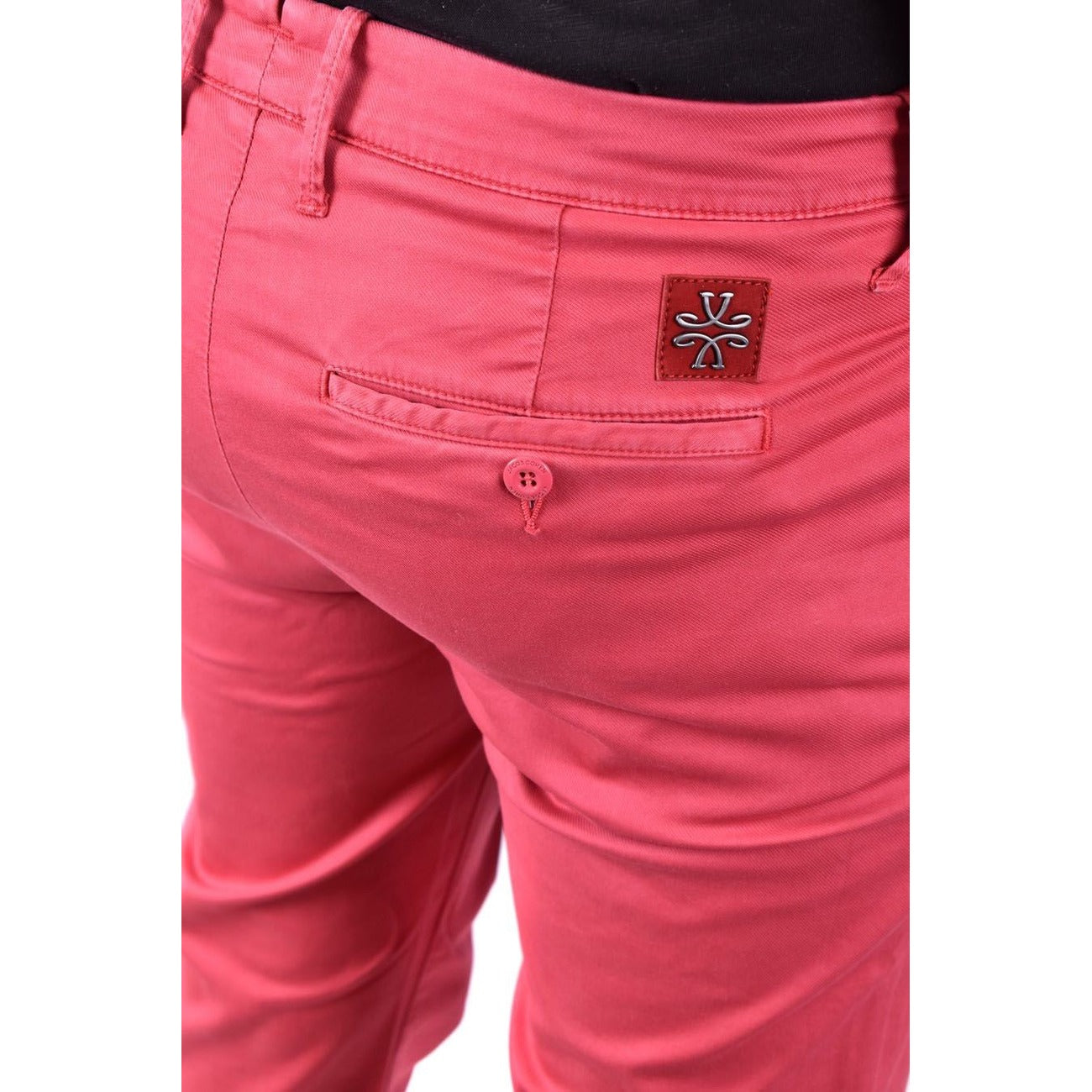 Pantalon homme Jacob Cohen en coton – Rouge