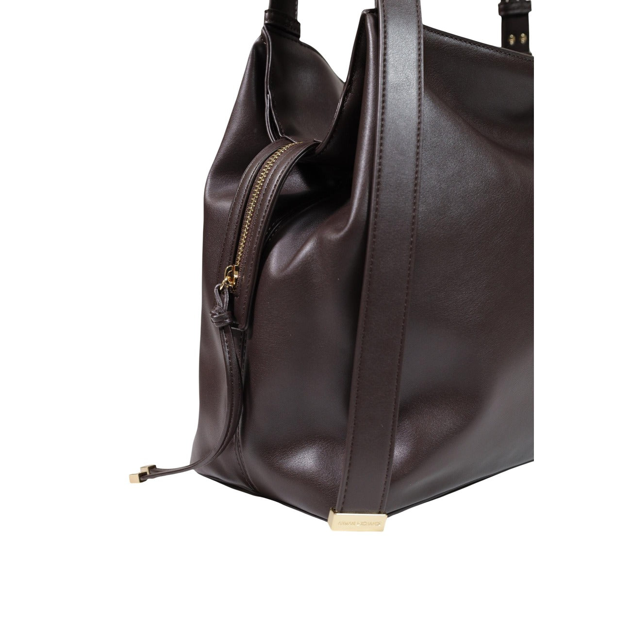 Women's brown Armani Exchange large handbag