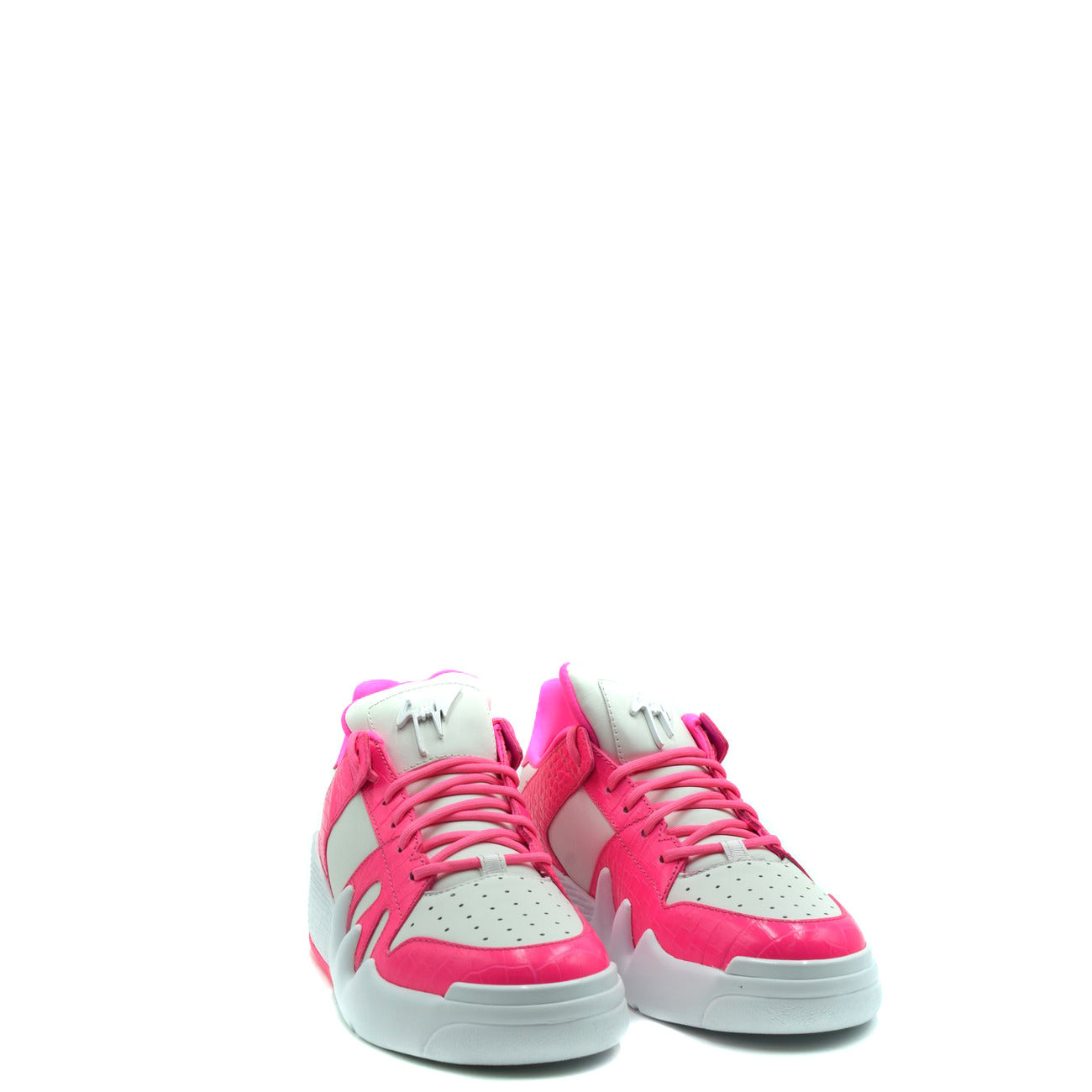 Women's Giuseppe Zanotti leather sneakers – Pink