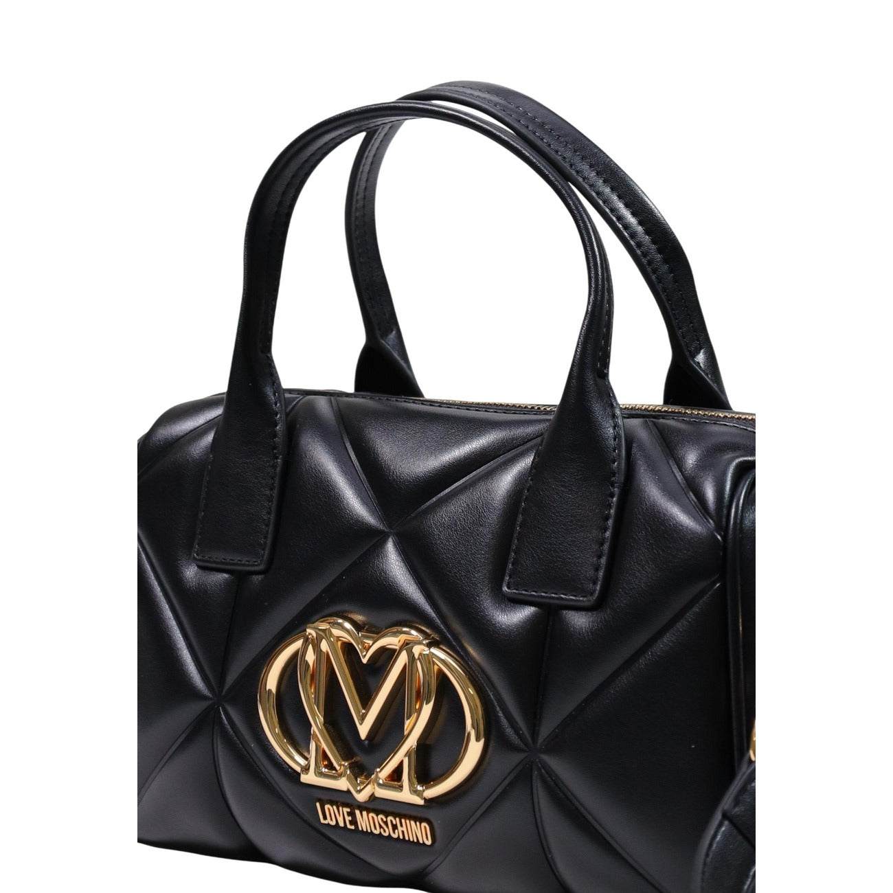 Women's Love Moschino Handbag and Shoulder Bag - Black