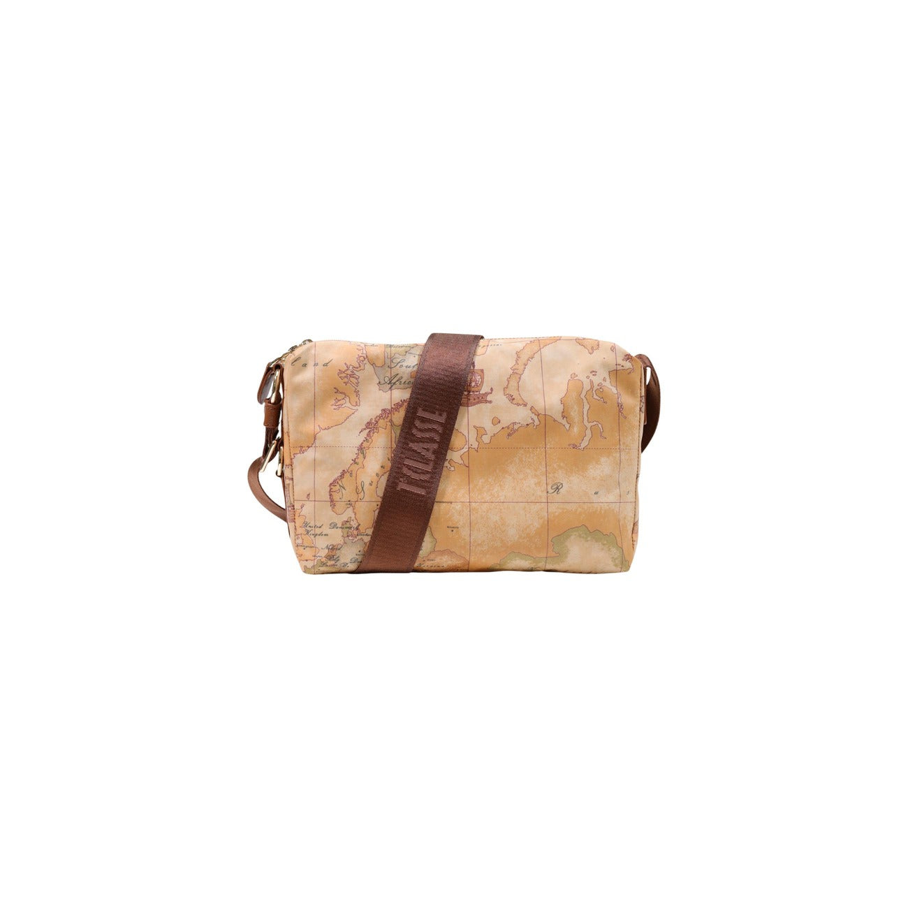 Alviero Martini Prima Classe Women's Leather Shoulder Bag – Brown