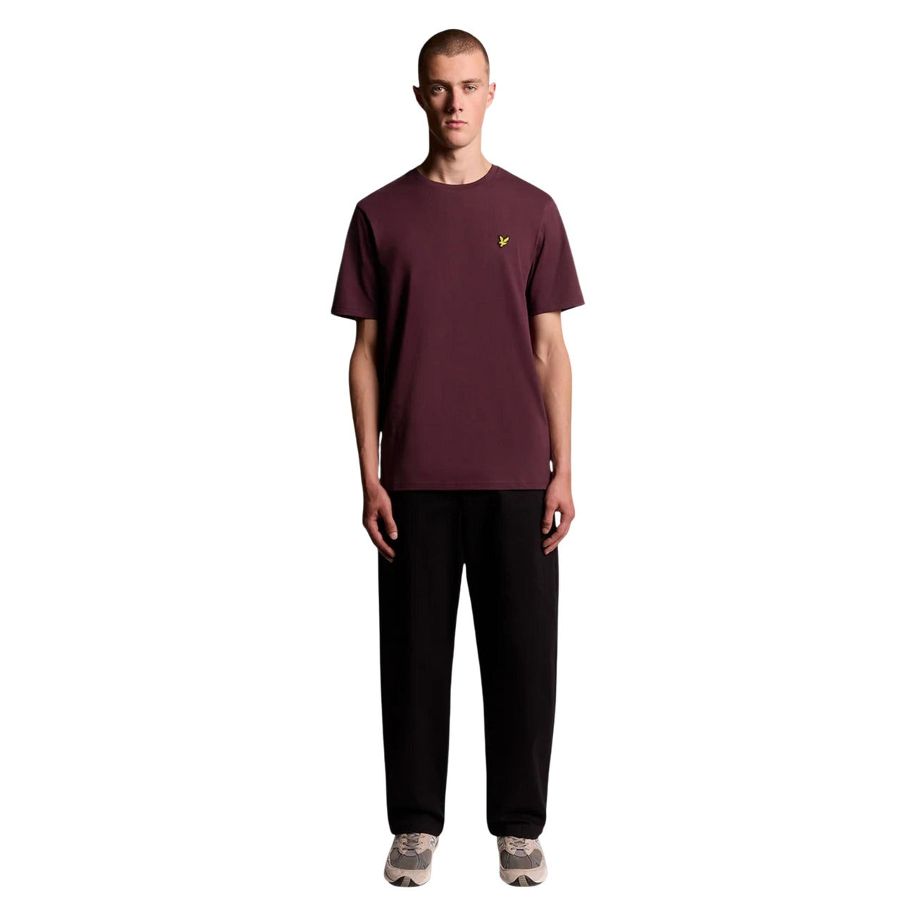 Lyle & Scott Men's Cotton T-Shirt – Burgundy