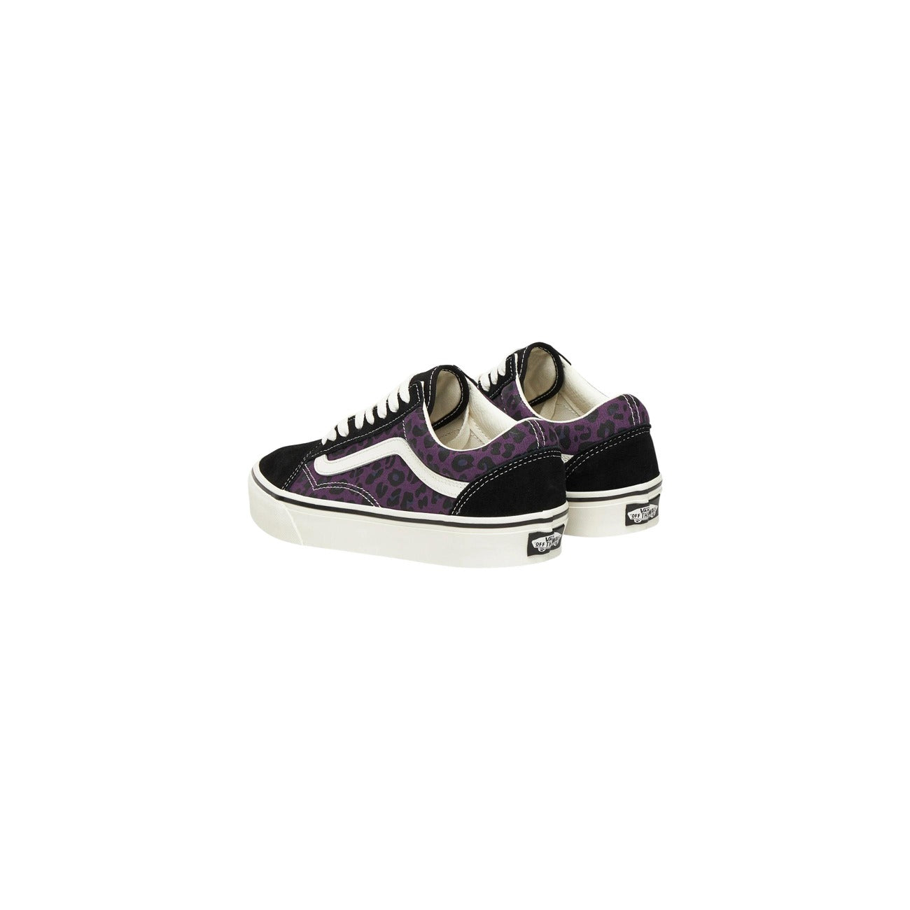 Men's Vans Sneakers – OLD SKOOL LEOPARD/PURPLE – Black