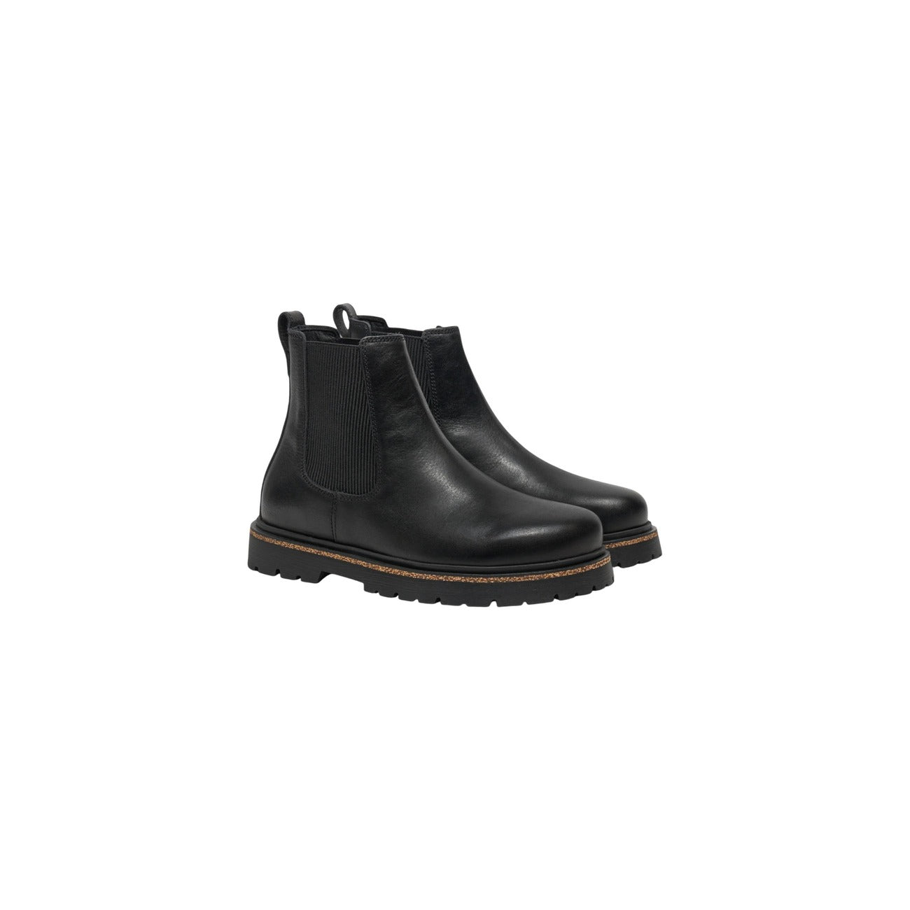 Birkenstock women's black leather boots