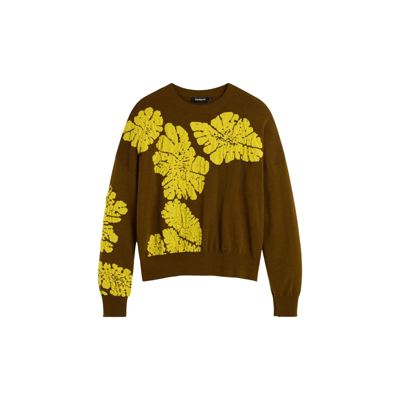 Women's Desigual Sweater with Wool – Green