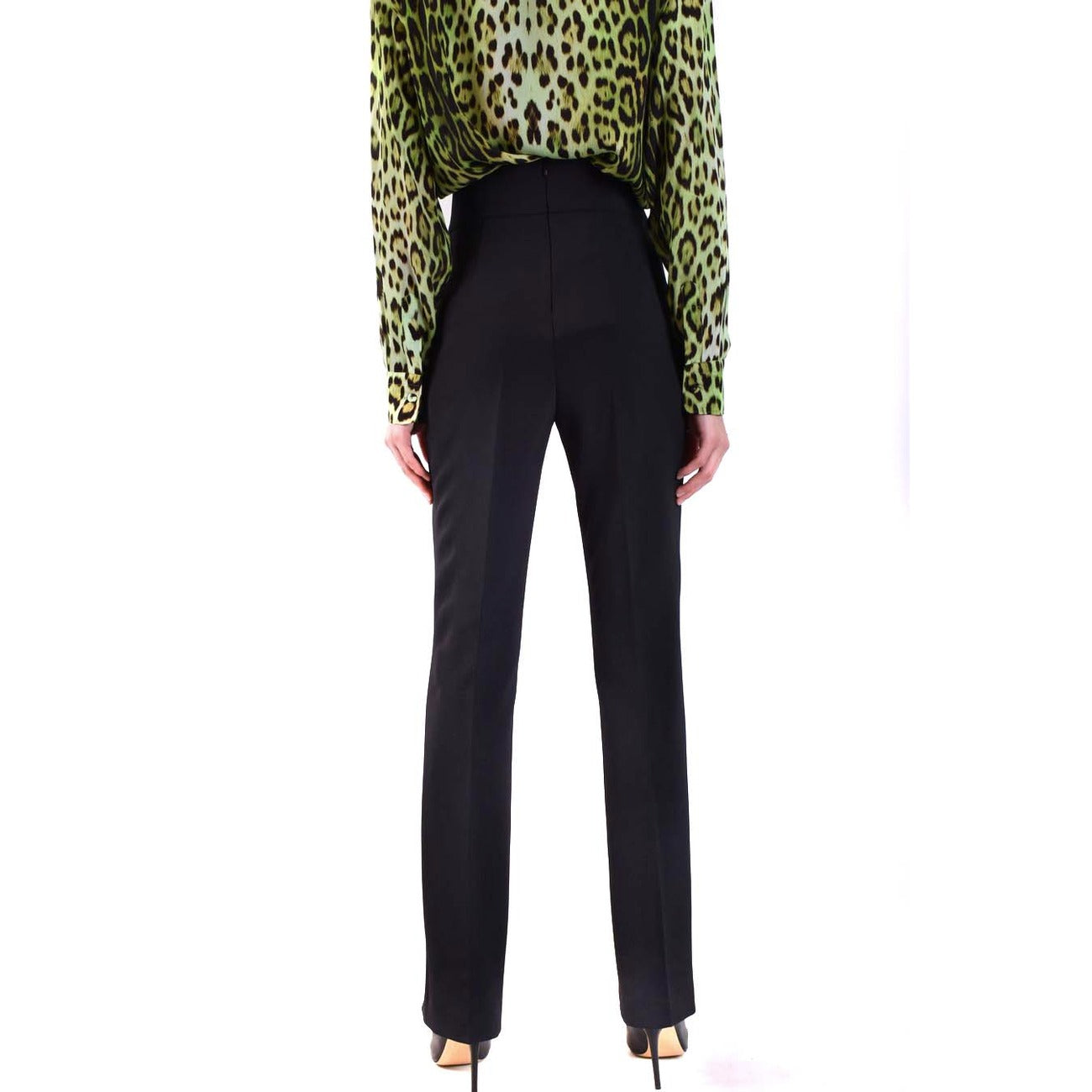 Women's Pinko zipped trousers – Black